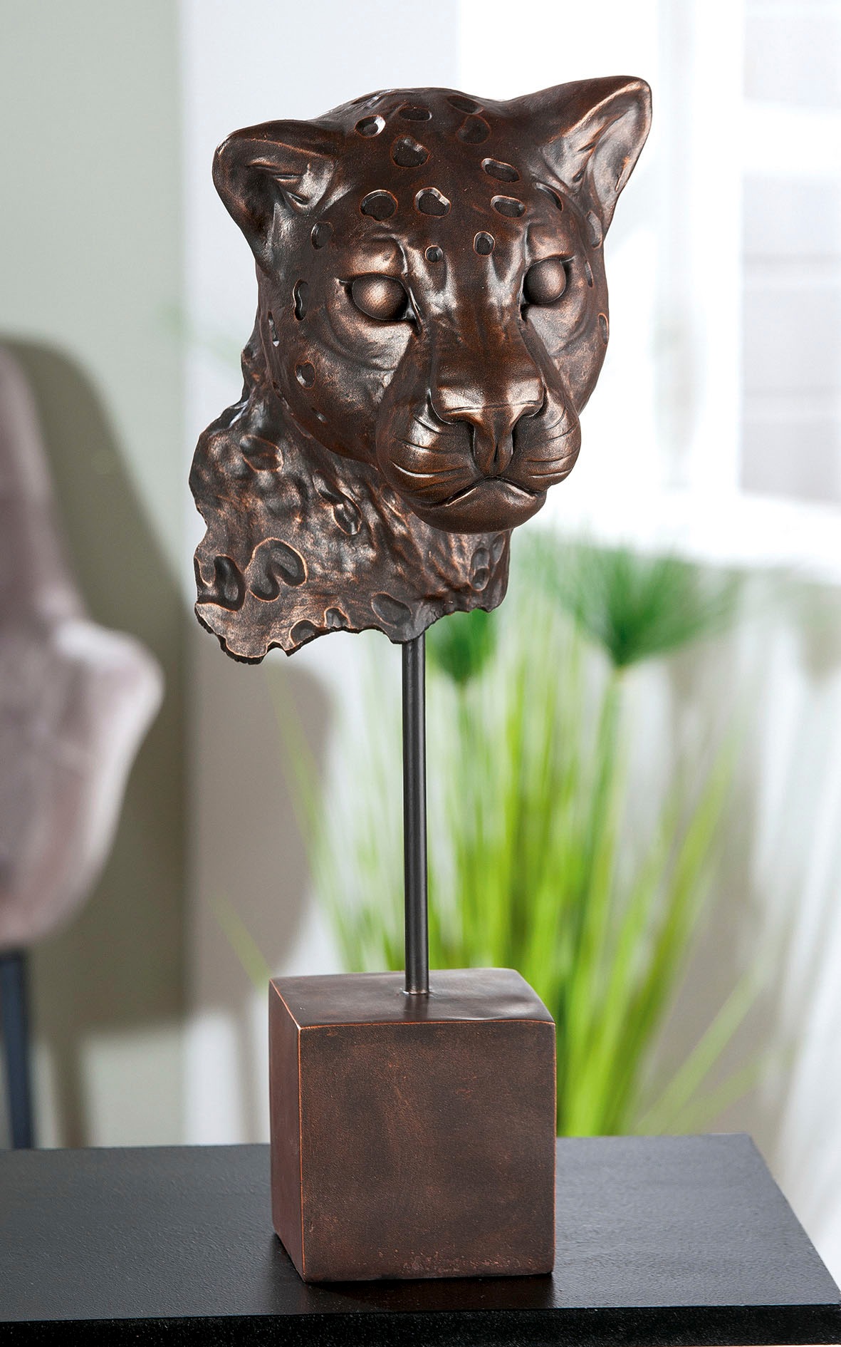 Image of Casablanca by Gilde Dekofigur "Leopard Antique"