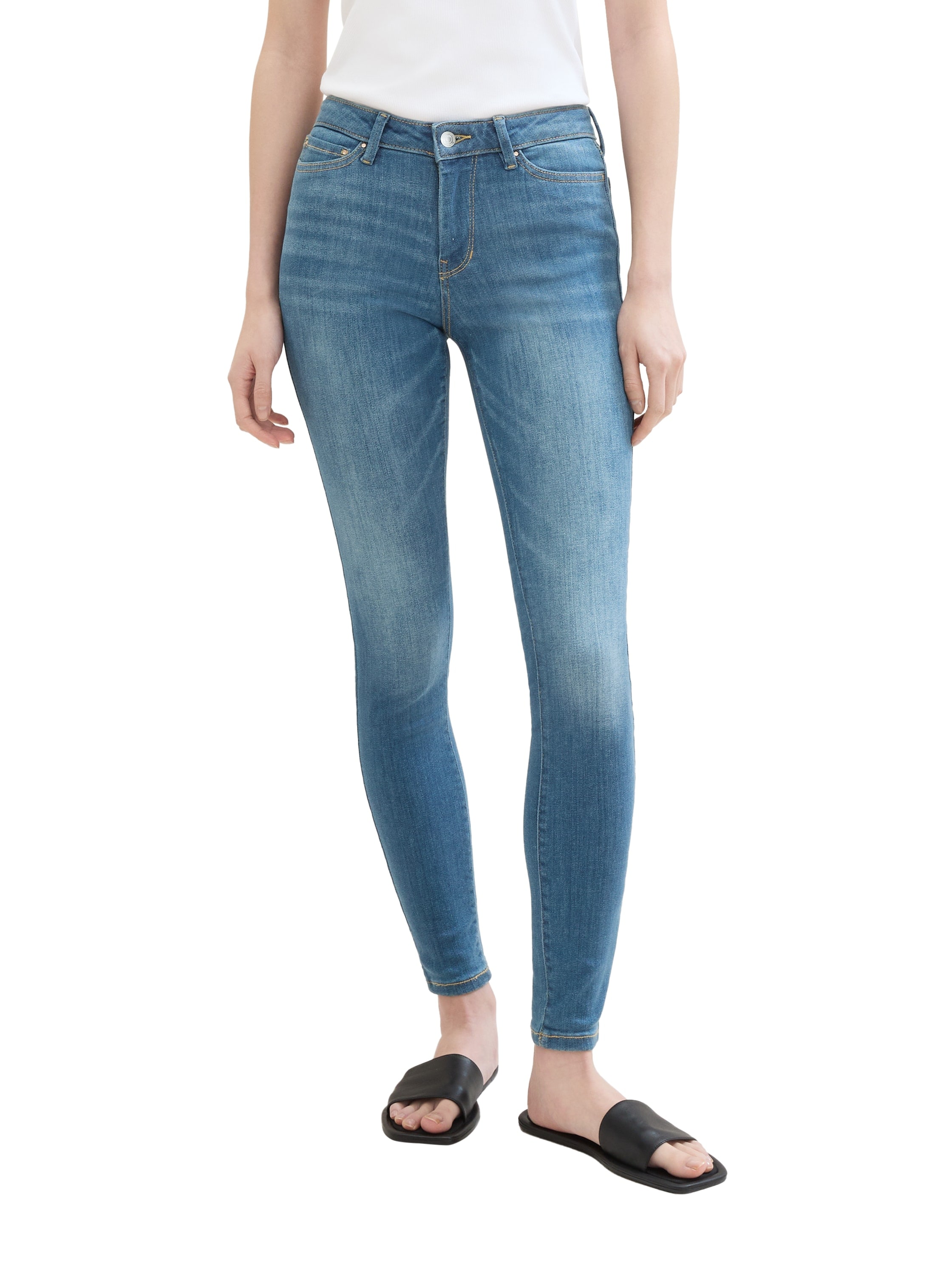 TOM TAILOR Denim Slim-fit-Jeans »Nela Skinny«, im 5-Pocket-Style