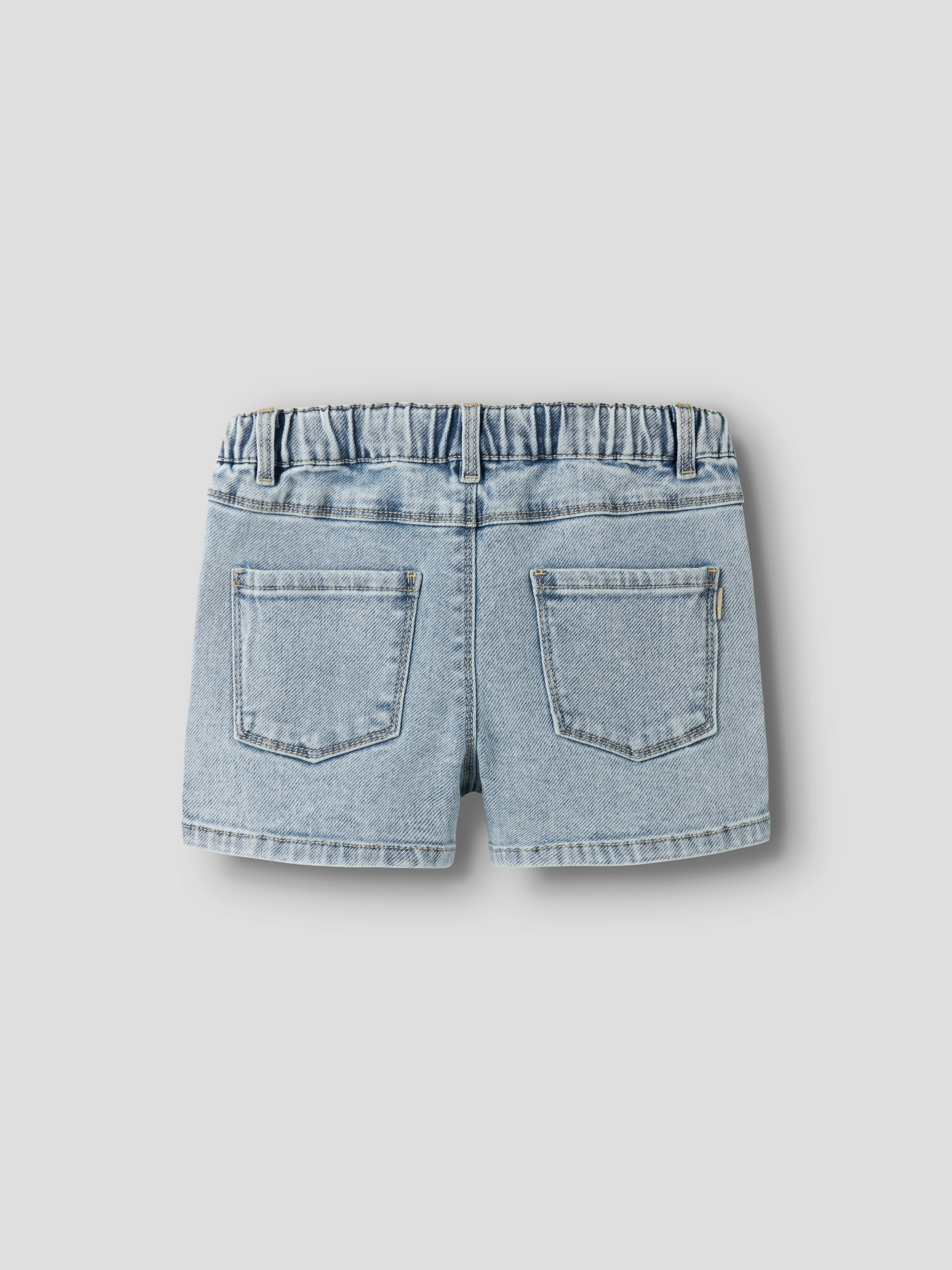 Name It Jeansshorts »NMFROSE MOM DNM SHORTS 1140-GY« Baumwollmischung, Denim, mit Stretch, leichter Used Look