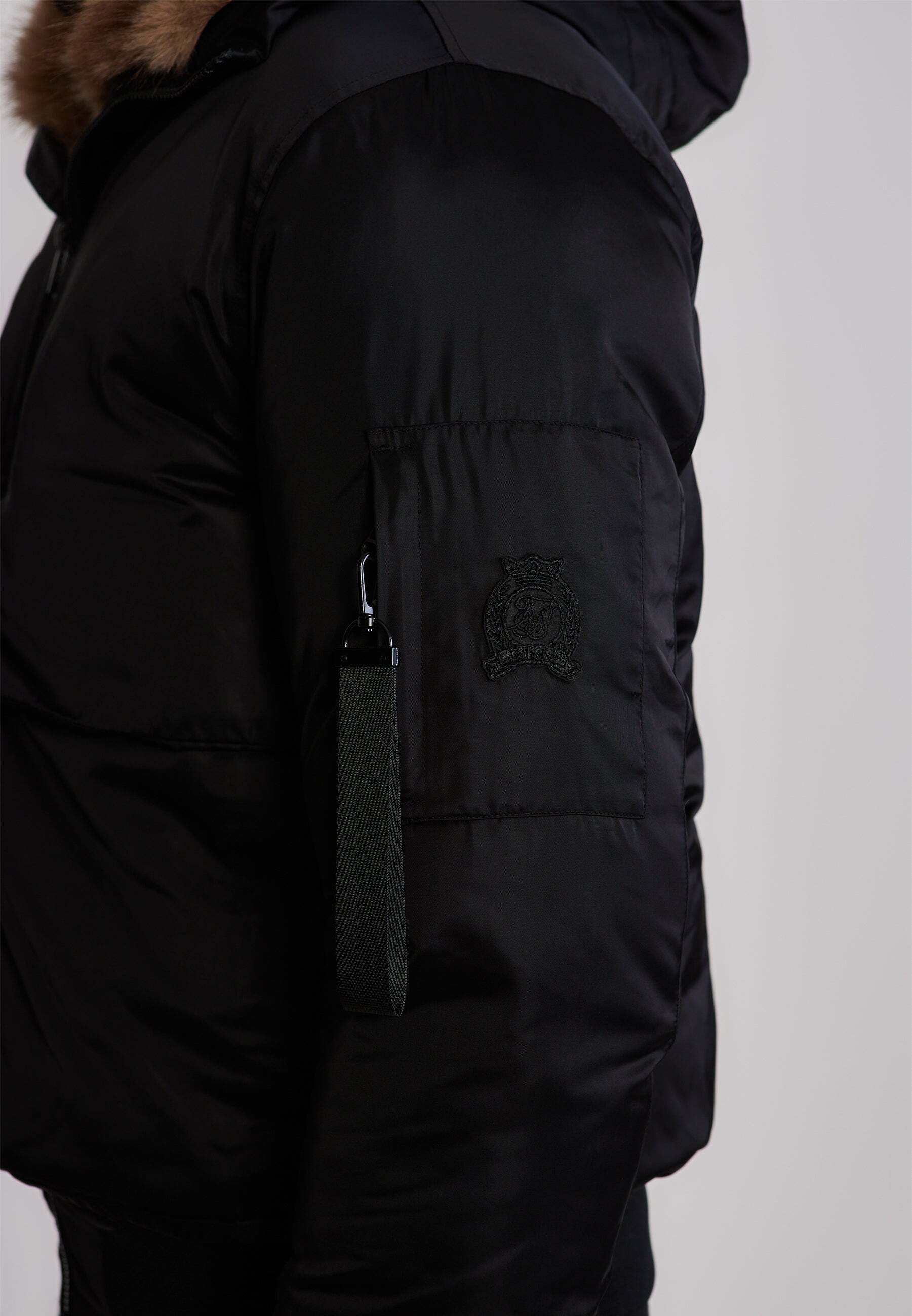 Siksilk Veste d'hiver »Siksilk Winterjacke Hooded Bomber«