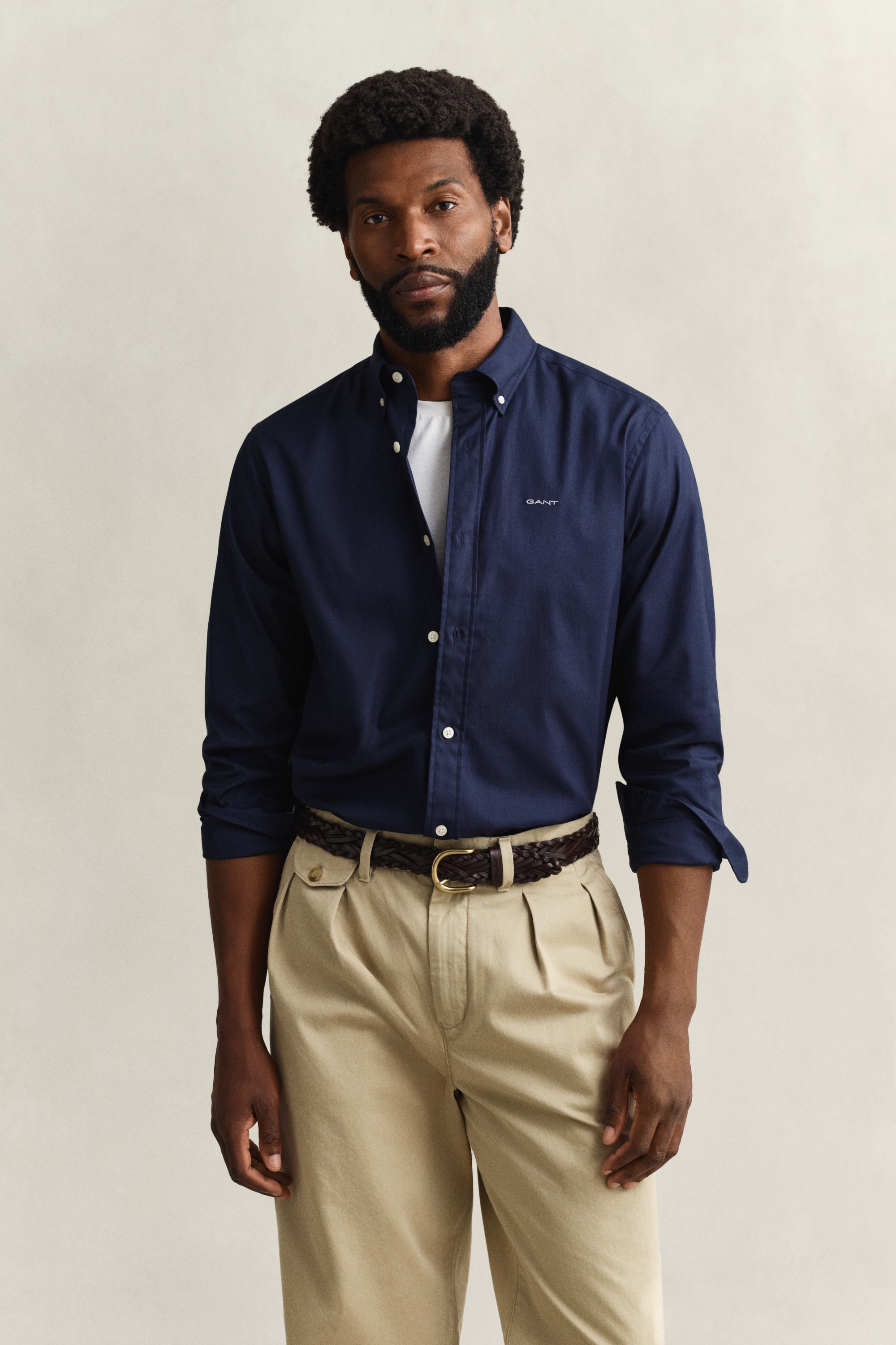 Gant Langarmhemd »REGULAR FIT PINPOINT OXFORD« Businesshemd, Button-down-Kragen