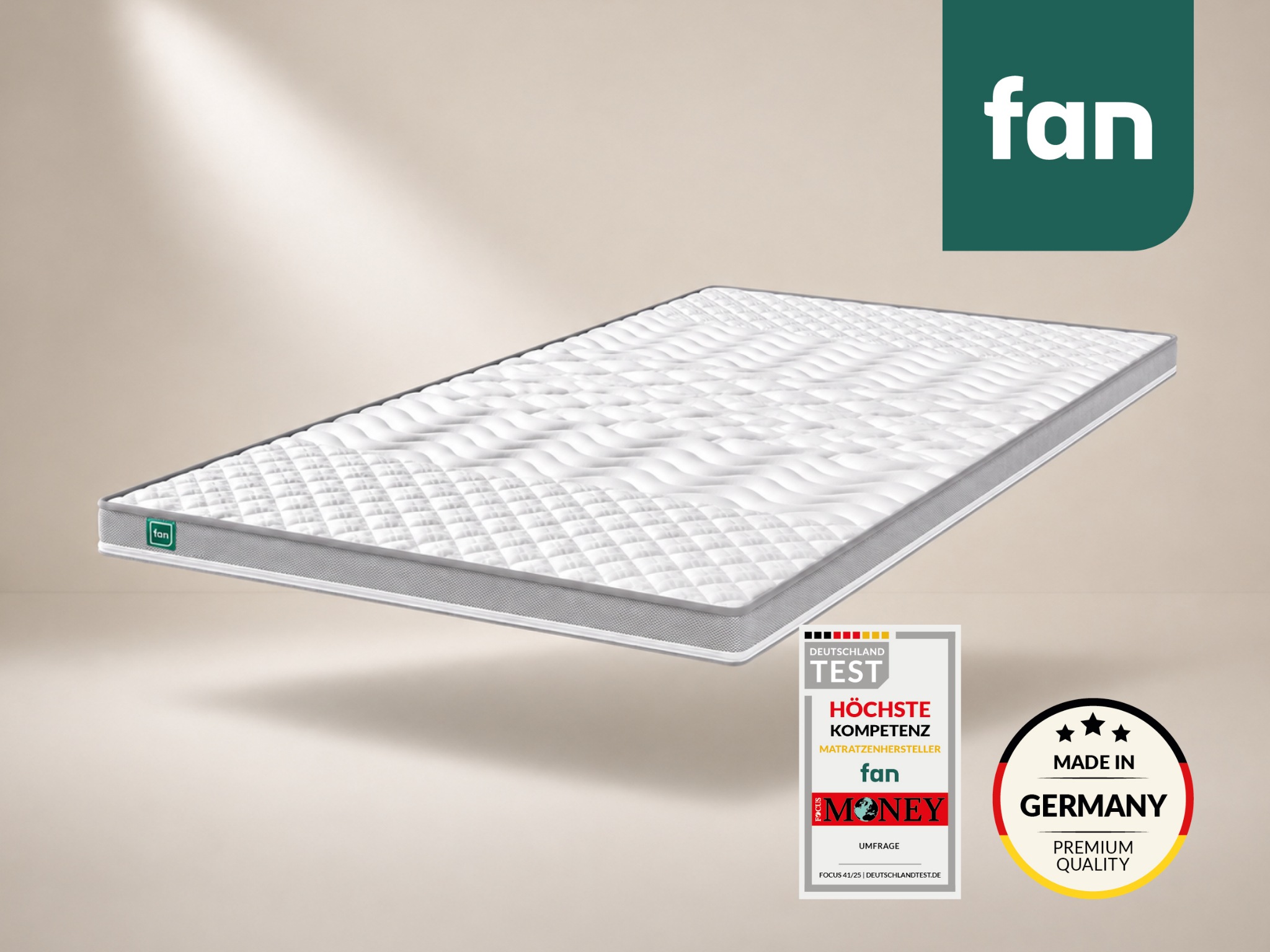 fan Topper "Softly XXL Plus, Topper 90x200, 140x200 cm und weitere Grössen" Kundenliebling, über 1500 positive Bewertungen >Made in Germany
