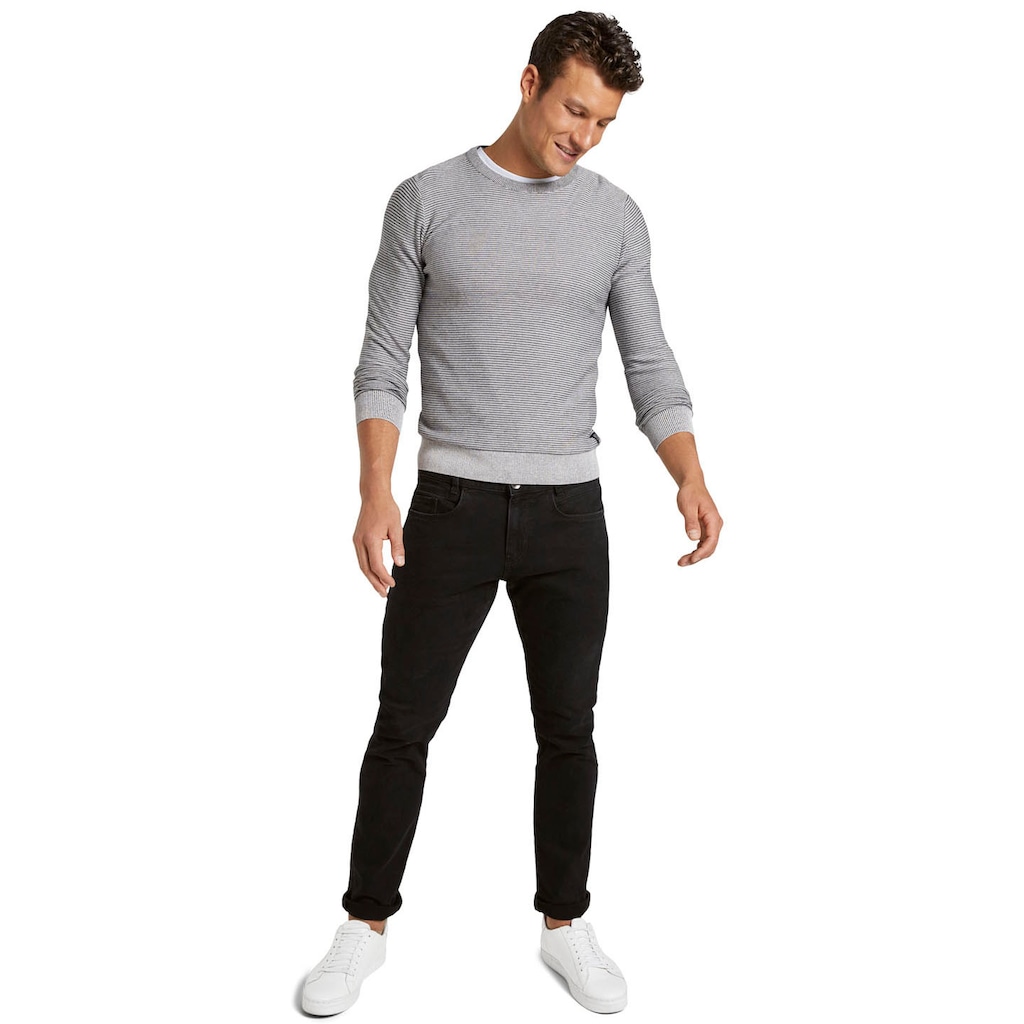 TOM TAILOR Slim-fit-Jeans »TROY«, unifarben