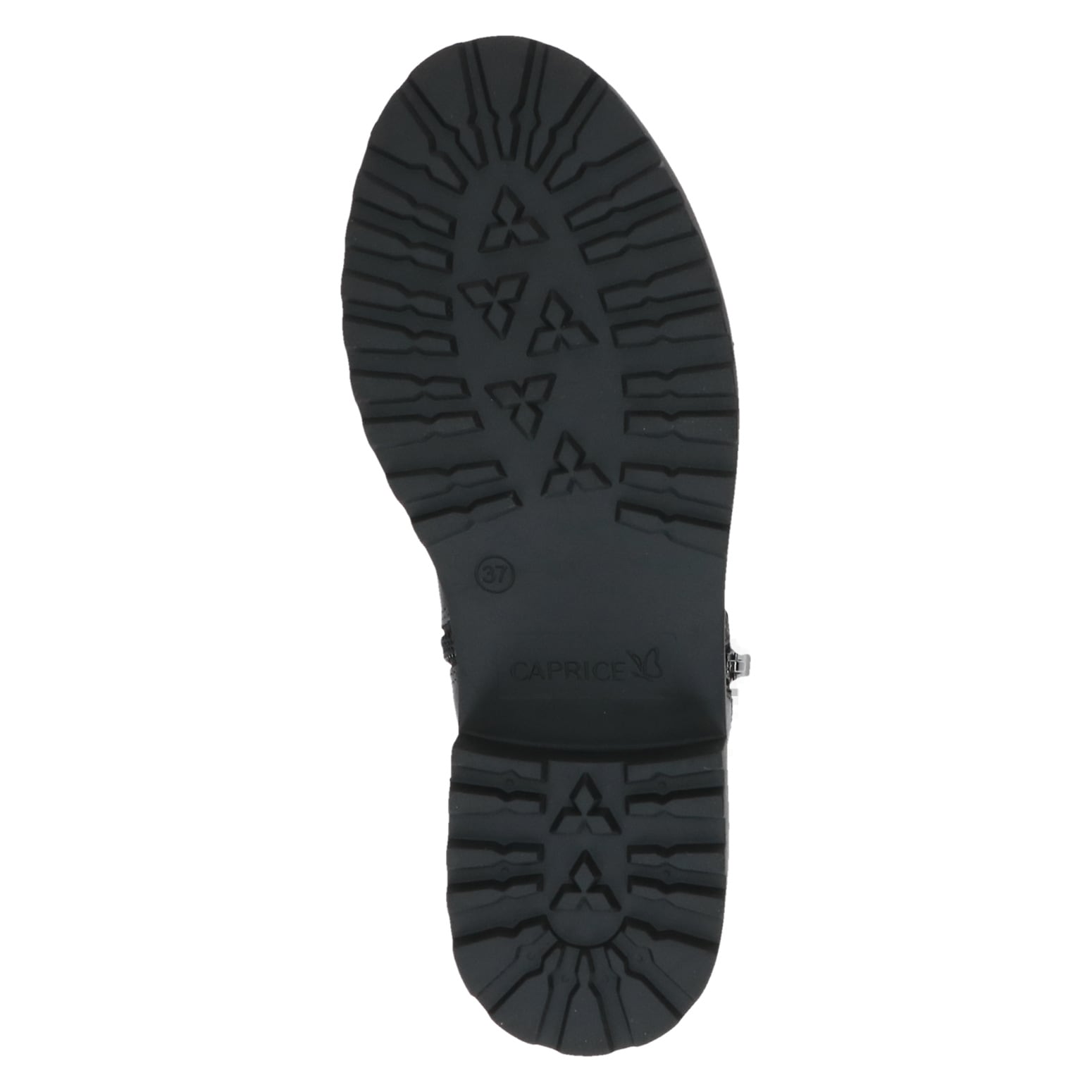 Caprice Chelseaboots  , Blockabsatz, Stiefelette mit Zierreissverschluss aussen