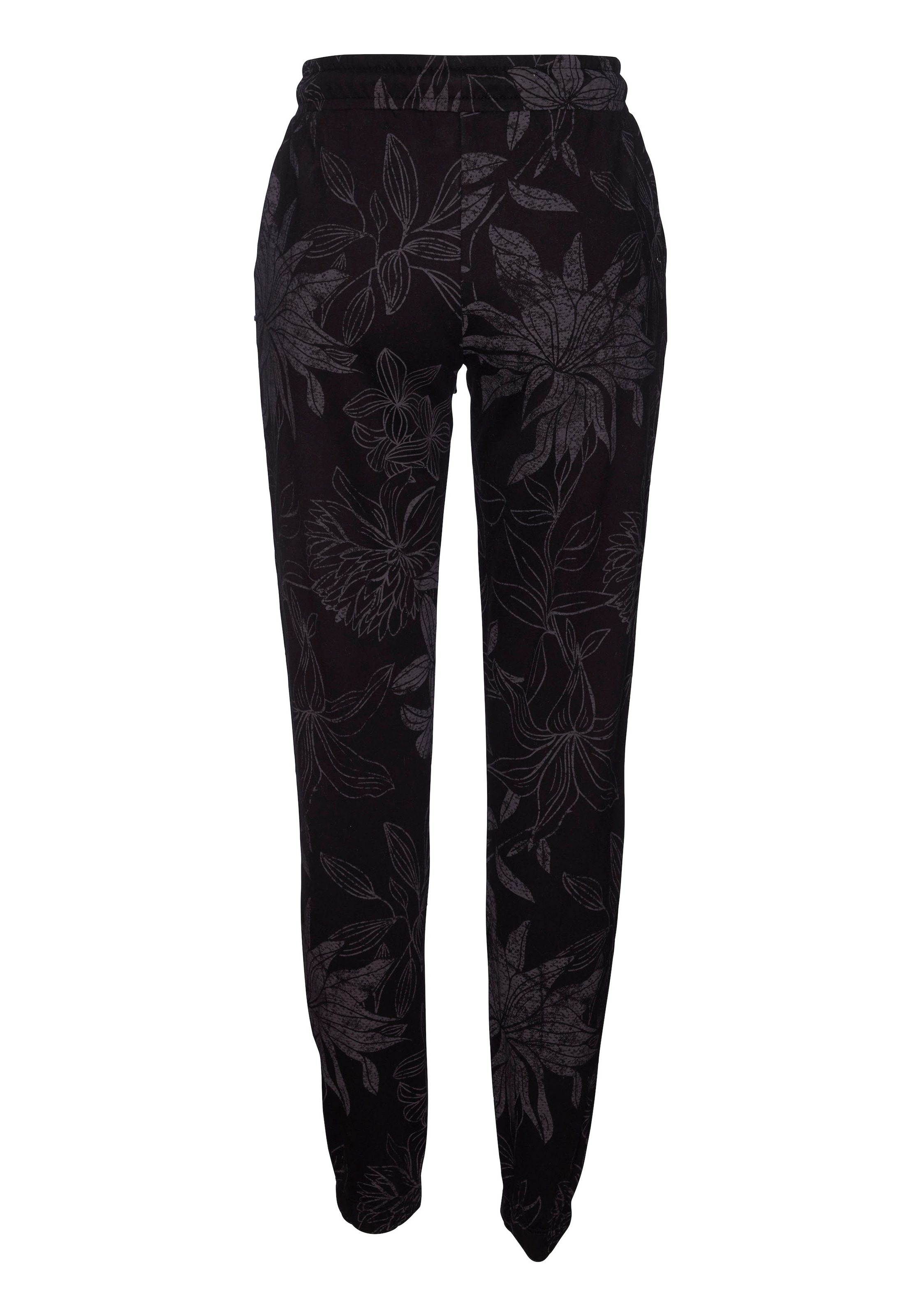LASCANA Loungehose, mit floralem Alloverdruck, Loungewear