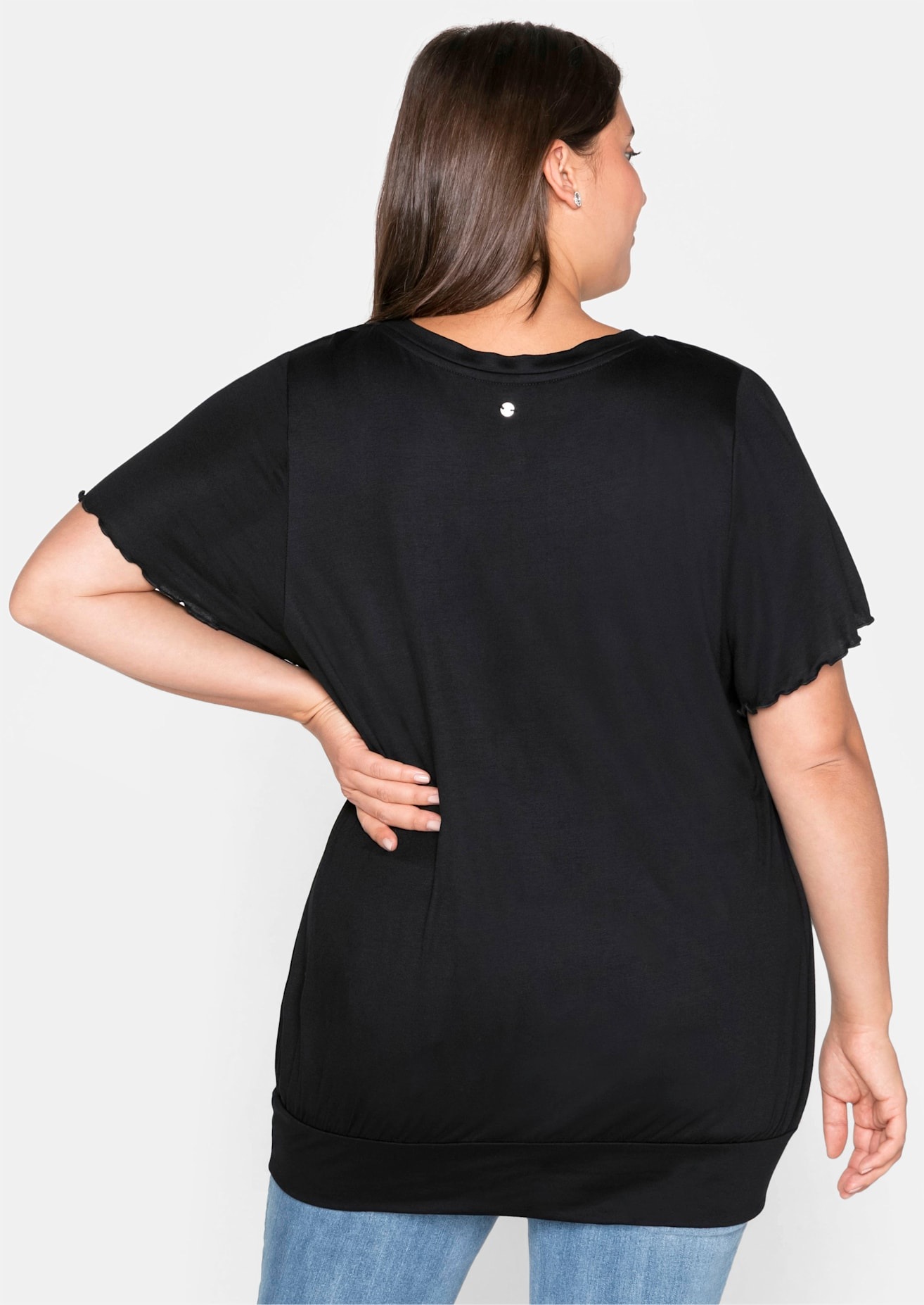 Sheego T-Shirt »T-Shirt«, (1 tlg.)