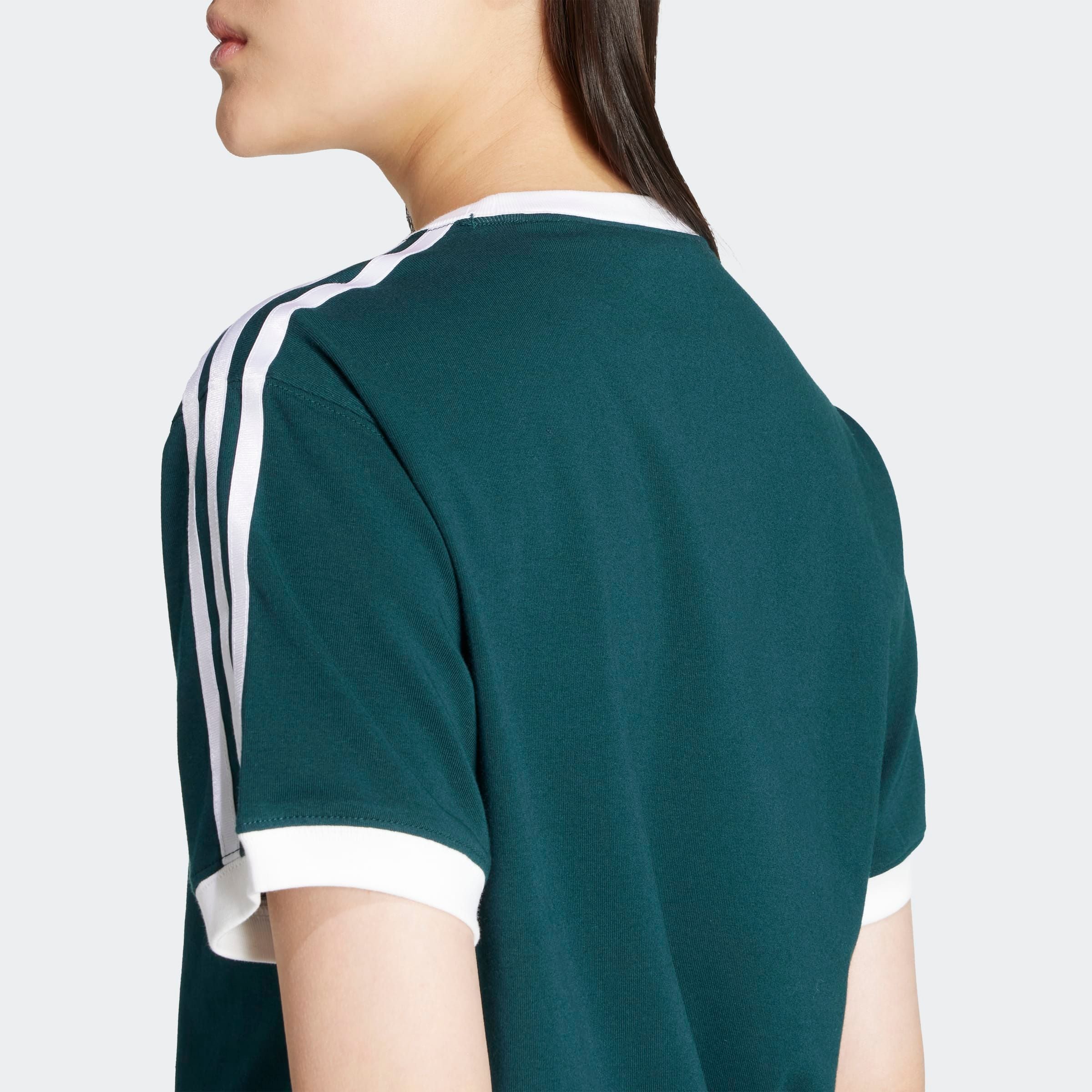 adidas Originals T-Shirt »3 STRIPE TEE«, drei Streifen Shirt mit Trefoil Logo