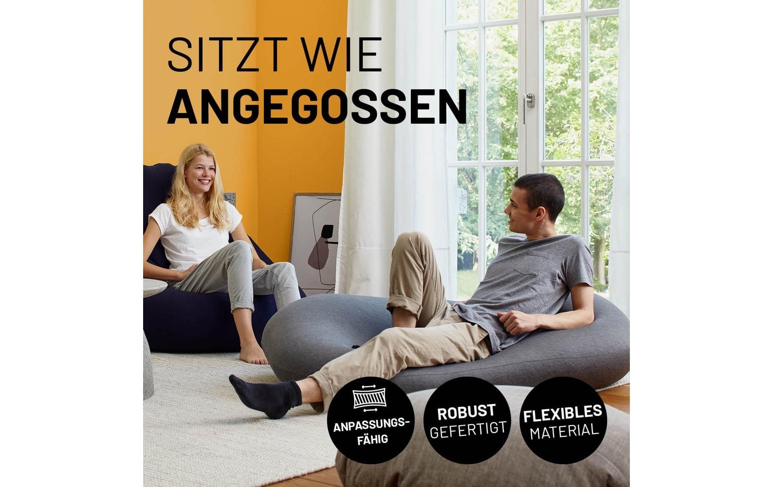 Lumaland Sitzsack »Flexi Comfort 380 L«