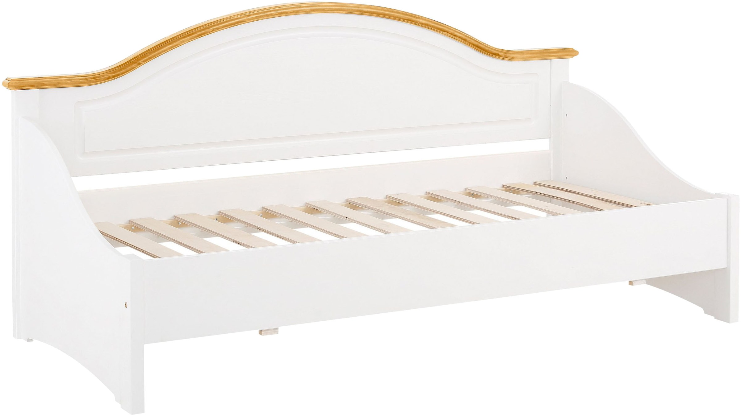GOODproduct Daybett »Konrad« stabile Konstruktion aus massiver Kiefer, mit Rollrost