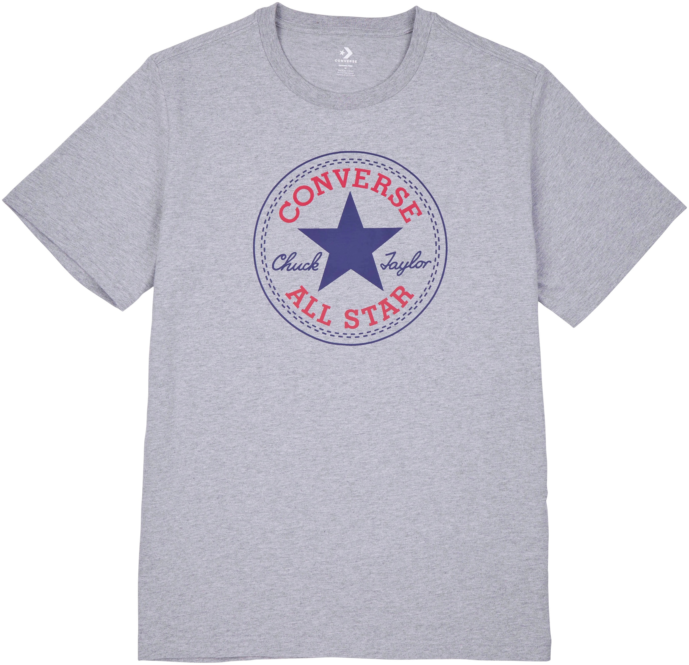 Converse T-Shirt »UNISEX CONVERSE GO-TO ALL STAR PATCH LOGO STANDARD FIT T-SHIRT«