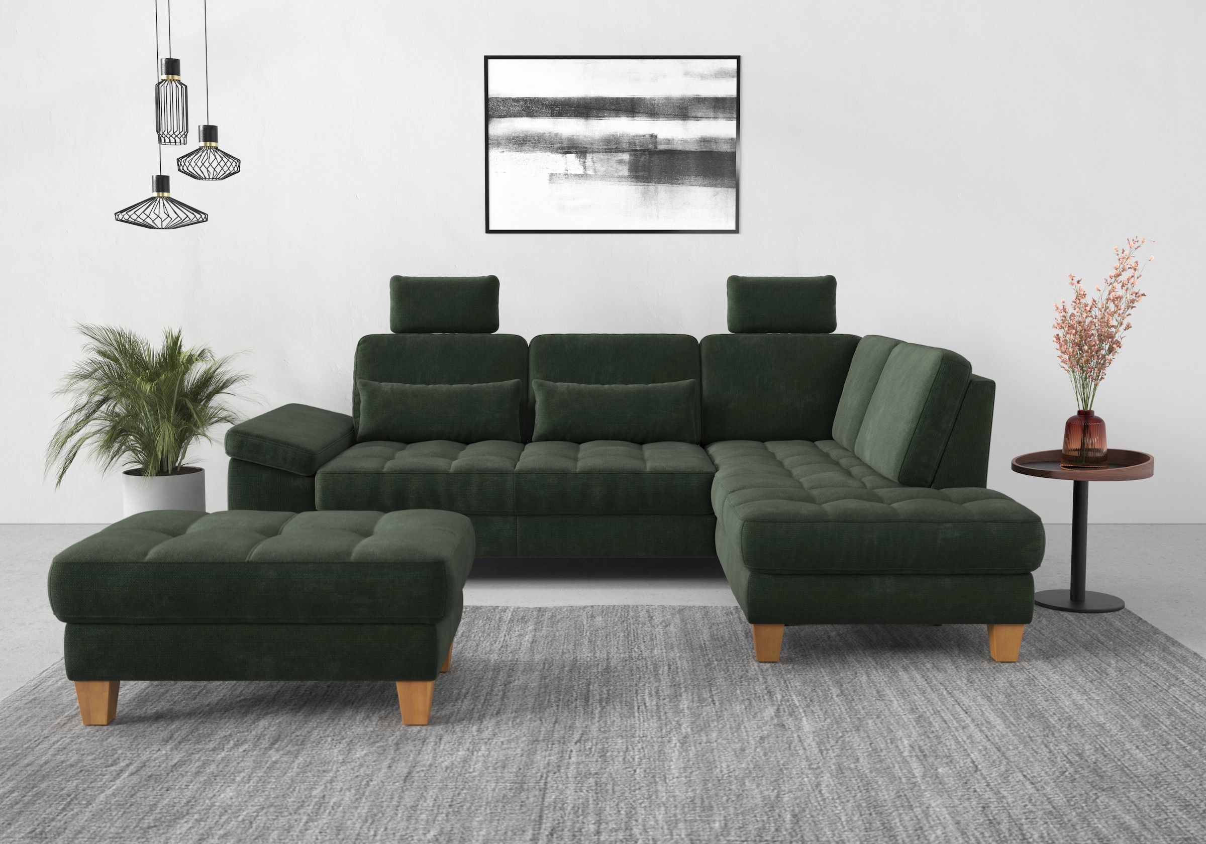 sit&more Stauraumhocker »Westham«, wahlewise mit/ohne Federkern