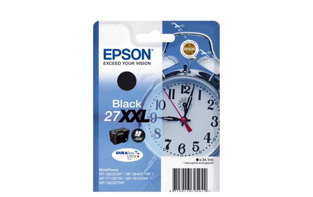 Epson Tintenpatrone »C13T27914 Black«