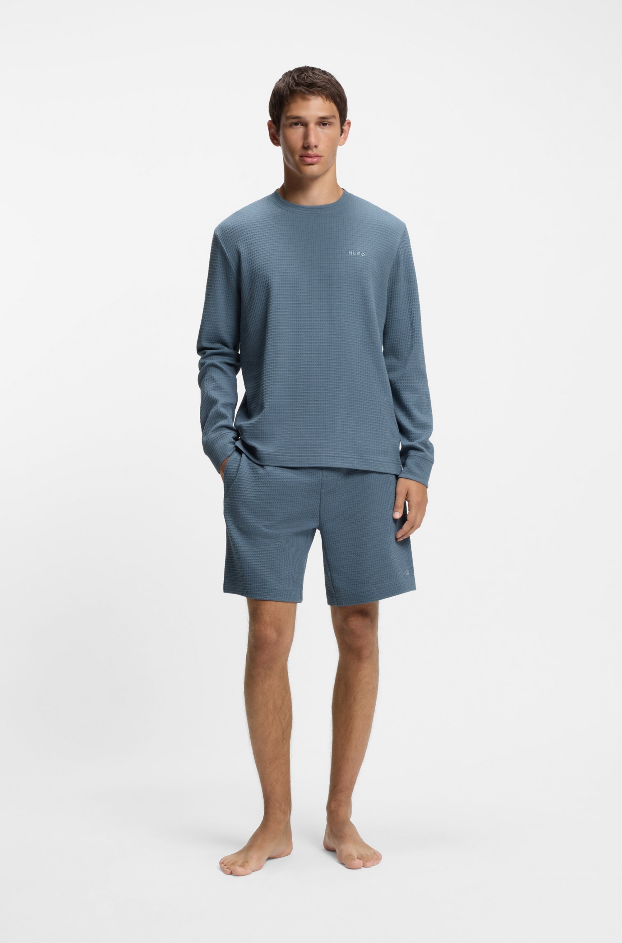 HUGO Underwear Pyjamaoberteil »Austin LS Shirt«