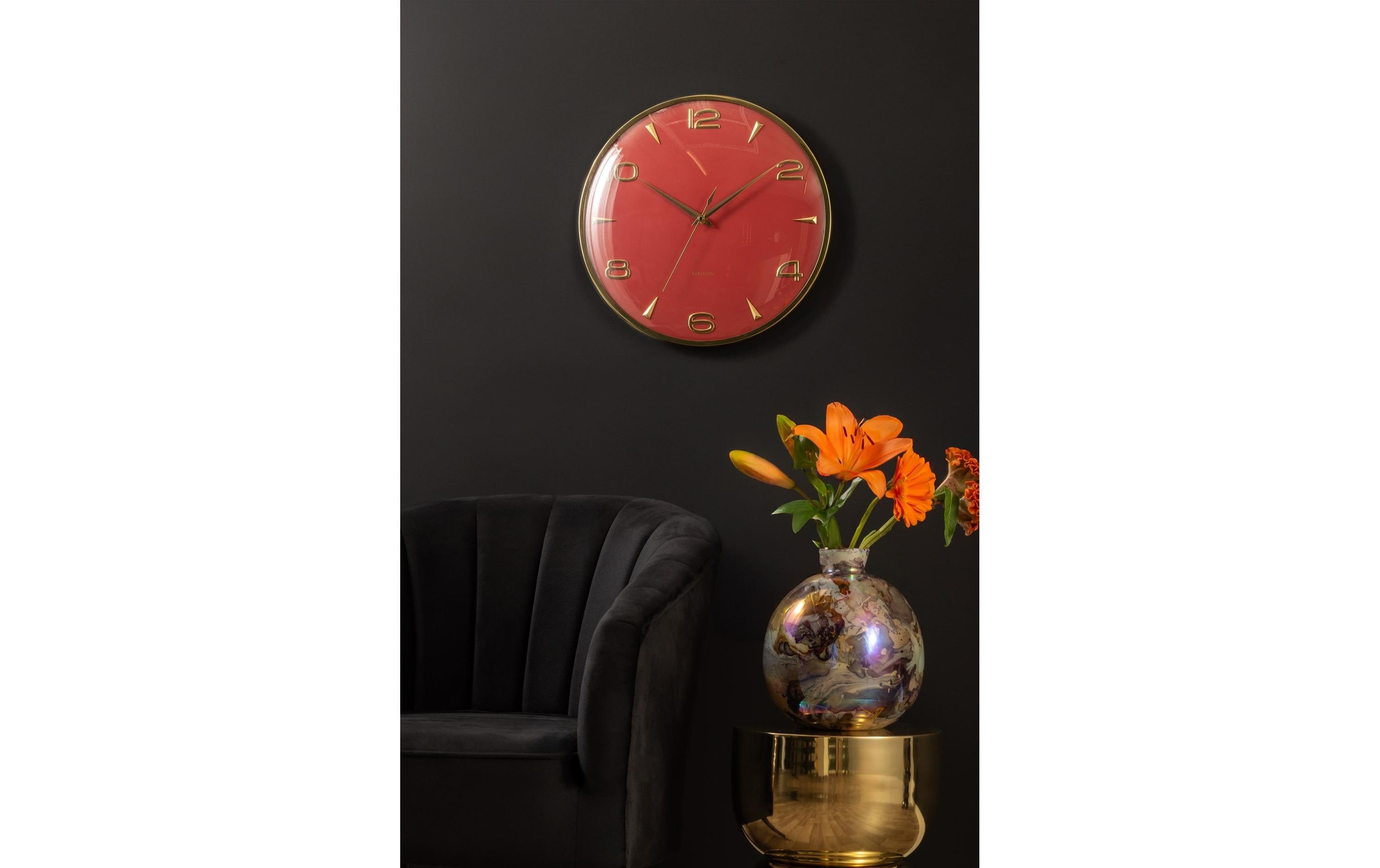 Karlsson Wanduhr »Sienna Glow«