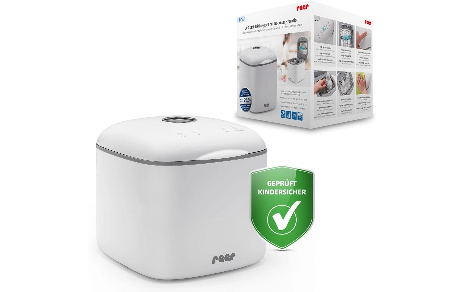 Reer UV-Sterilisator »UV-Desinfektionsgerät mit Trocknungsfunktion«