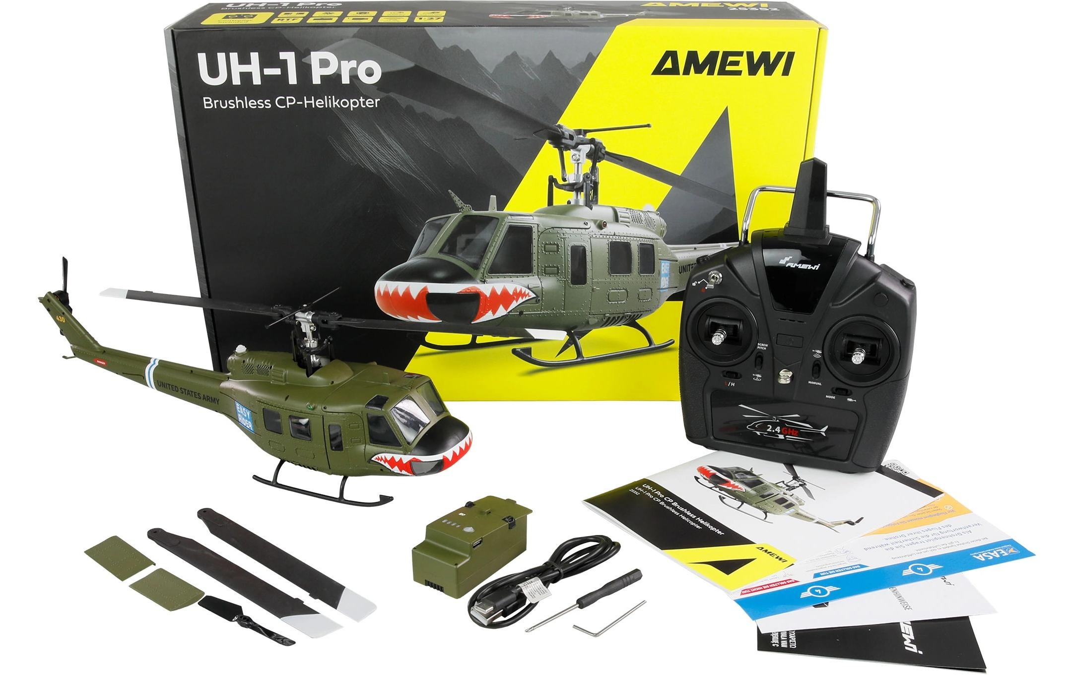 Image of Amewi RC-Helikopter "Helikopter UH-1 Pro 1:27 RTF"