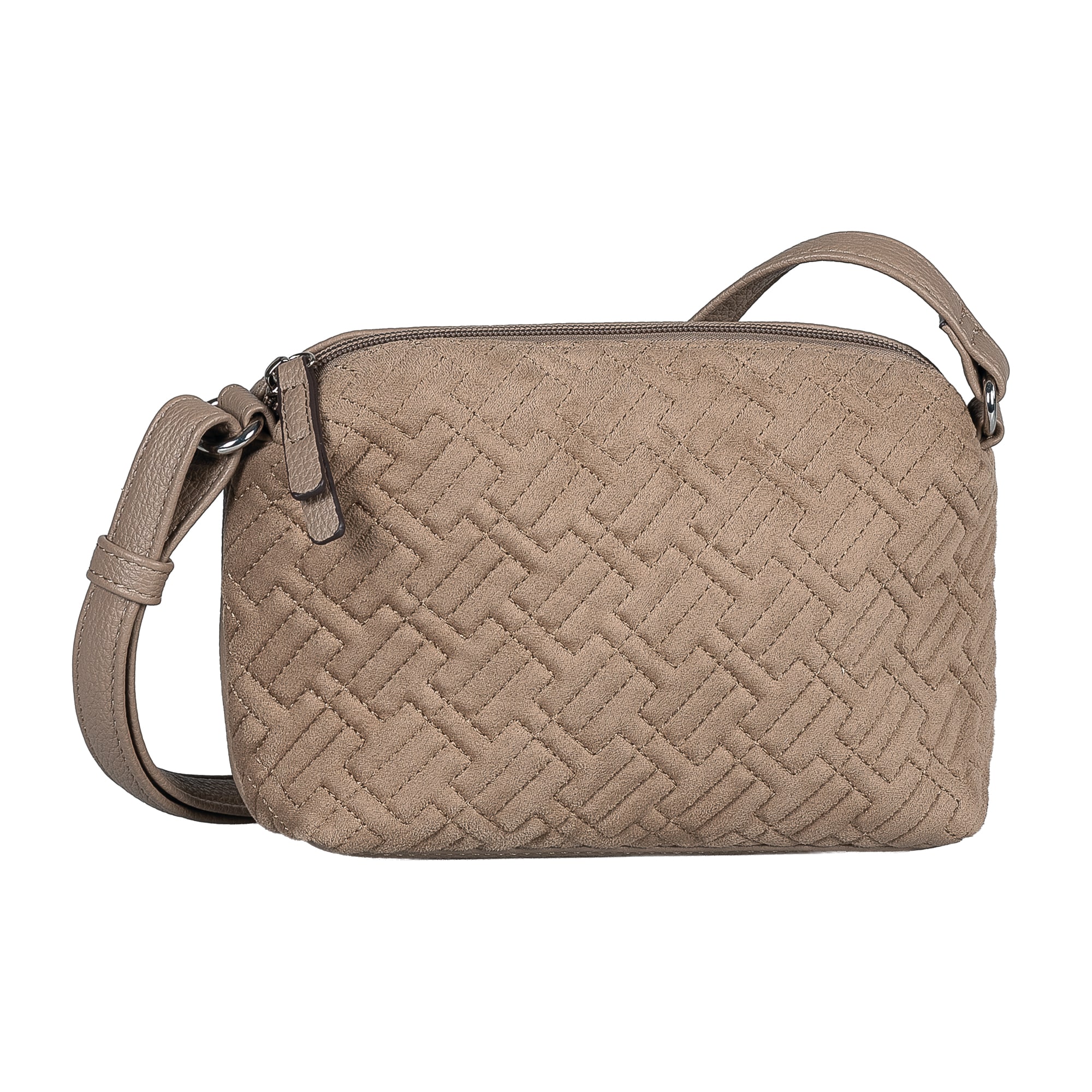 Image of TOM TAILOR Handtasche "Xanthia" Damen Umhängetasche mit Prägung