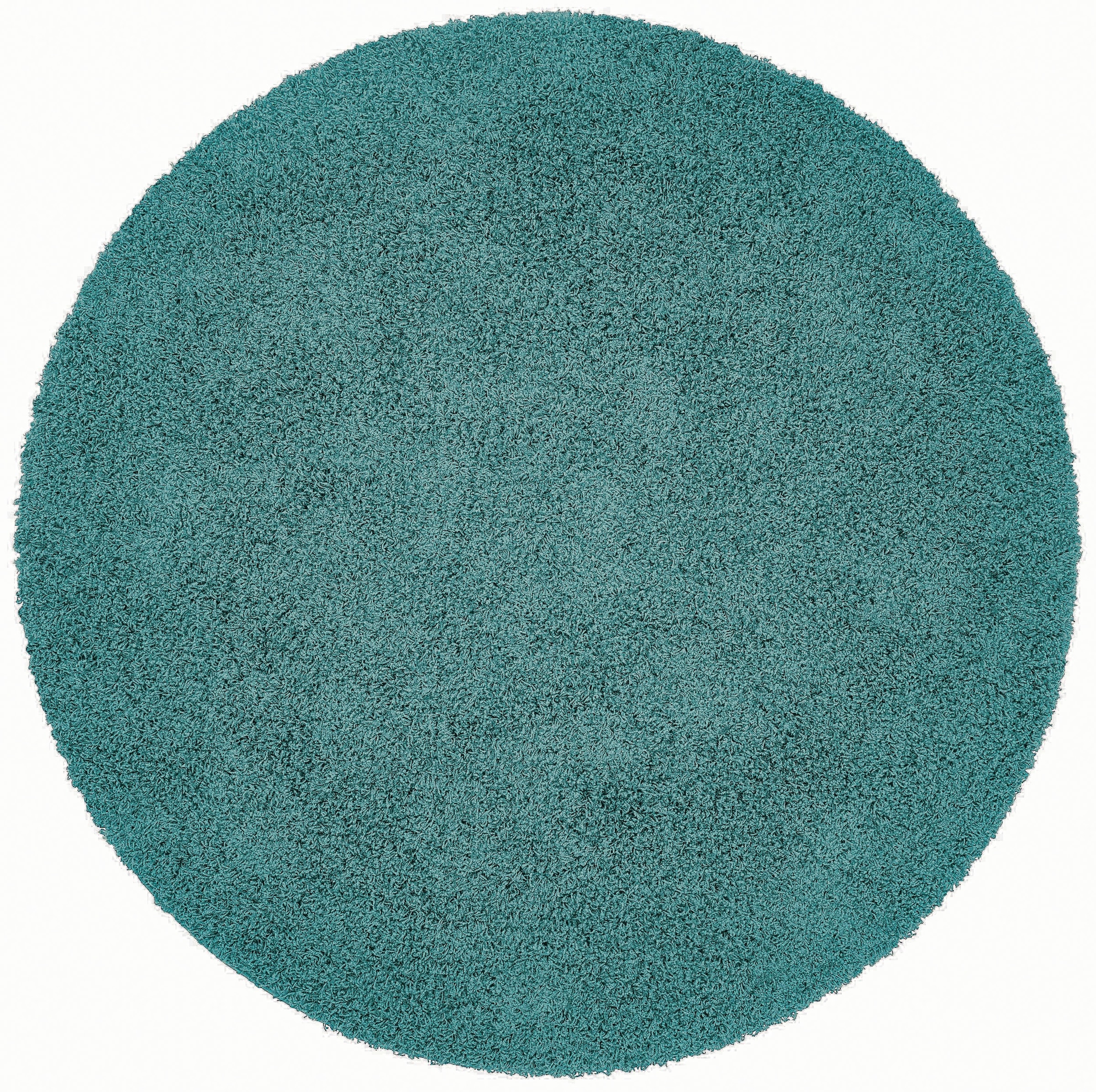 Home affaire Teppich »Viva Teppich rund«, rund, Uni-Farben, einfarbig, besonders weich und kuschelig