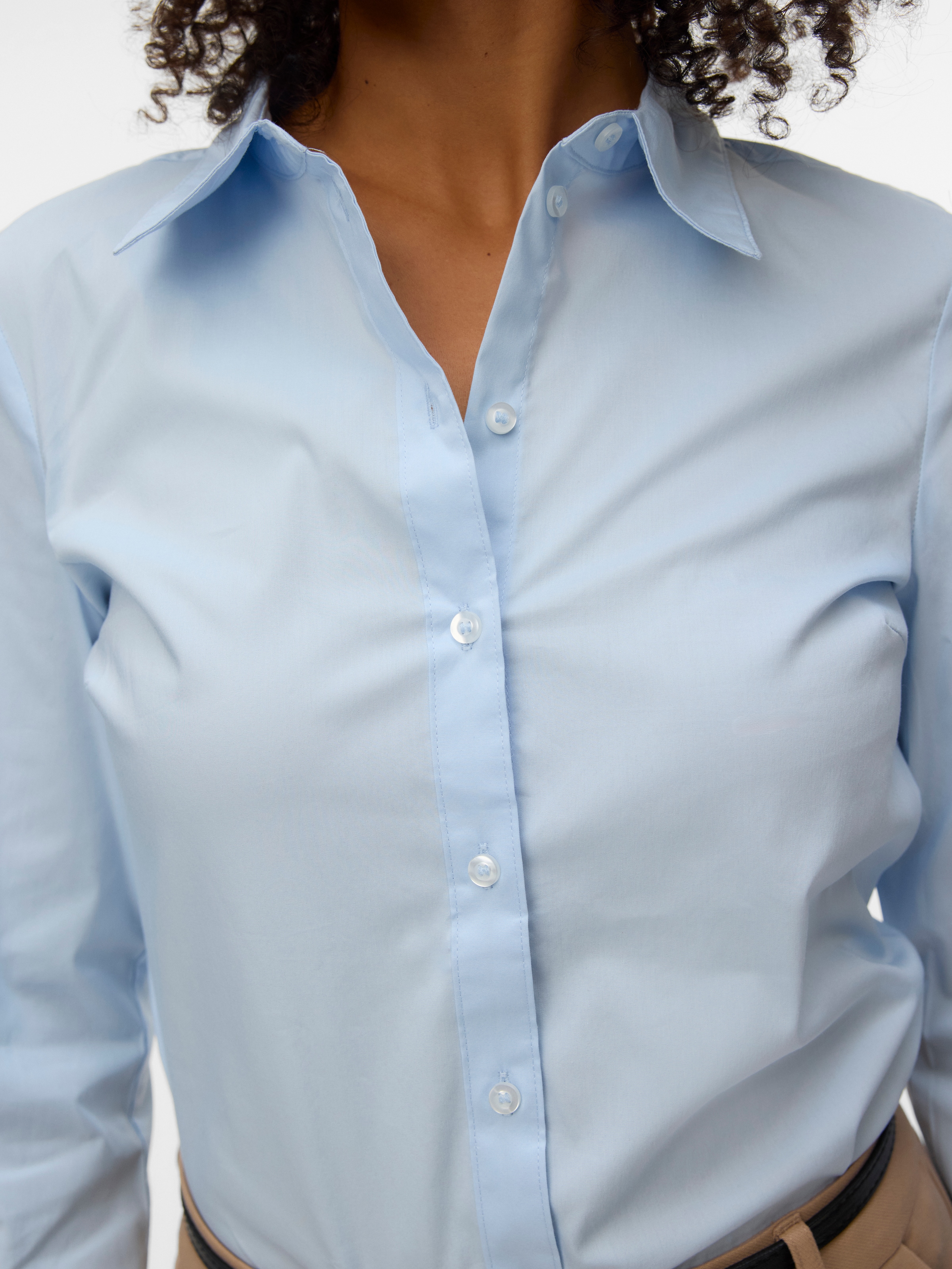 Vero Moda Langarmbluse »VMSOPHIE LS SHIRT WVN NOOS« Baumwollmischung, regular fit