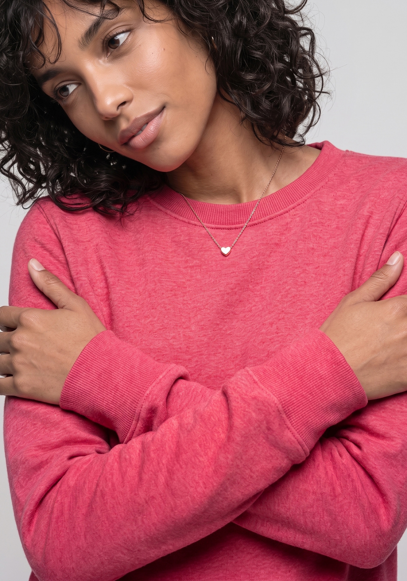 Alife & Kickin Sweatshirt »LottaAK A«, schlichter Sweater mit Herz-Aufnäher in tollen Farben

