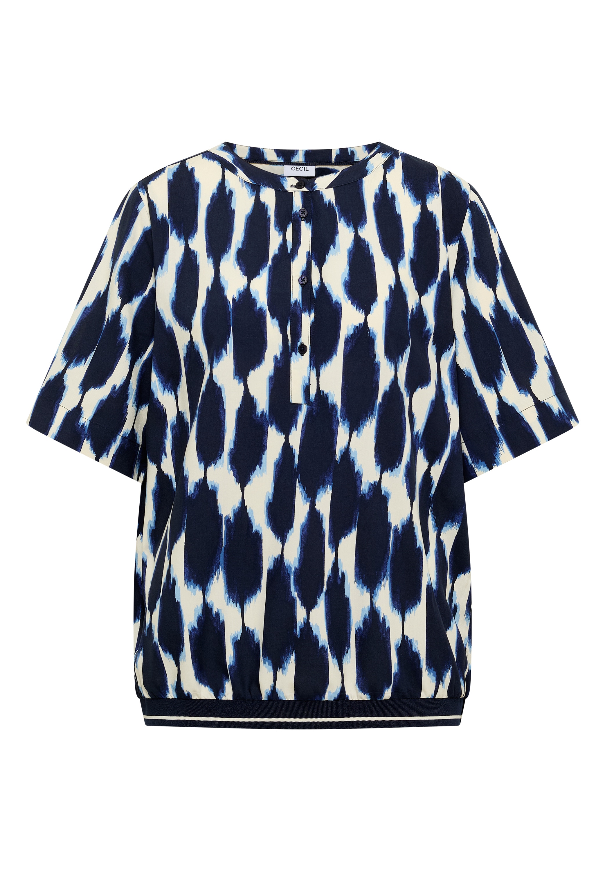Cecil Chemisier à chemise t-shirt d'été avec motif graphique