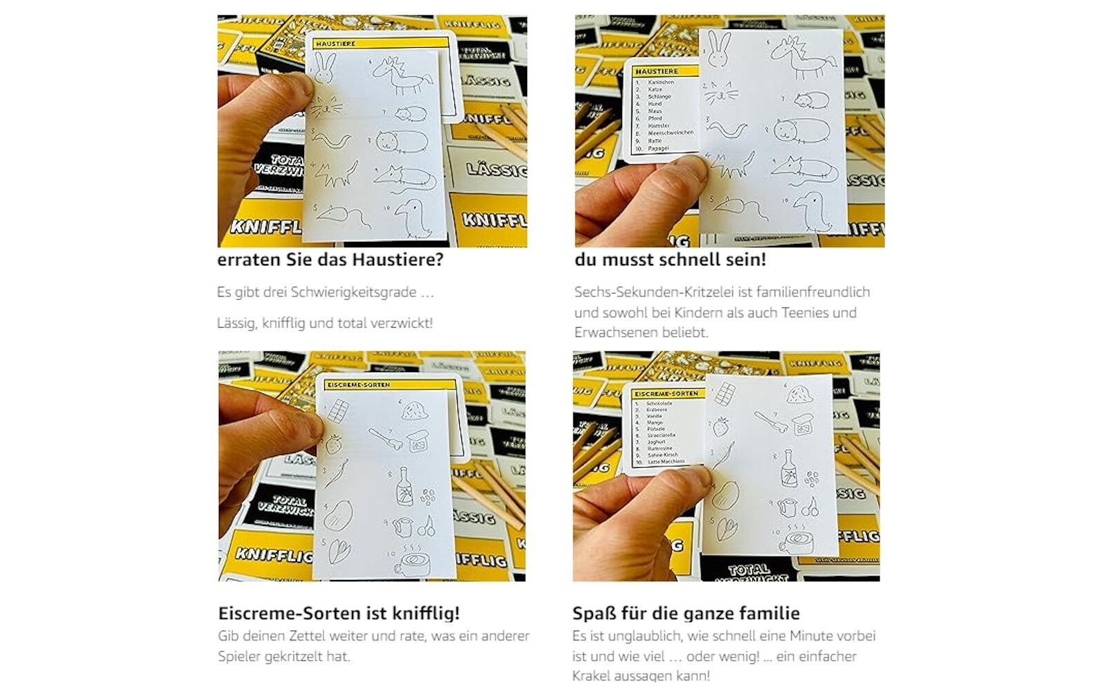   Spiel »gamely Sechs-Sekunden-Kritzelei«