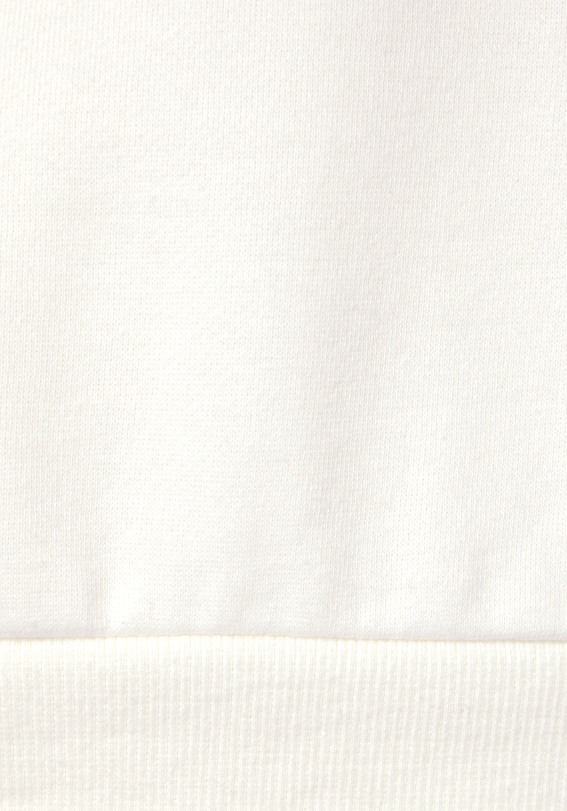 Bench. Loungewear Sweatshirt, mit glänzendem Logodruck, Loungewear