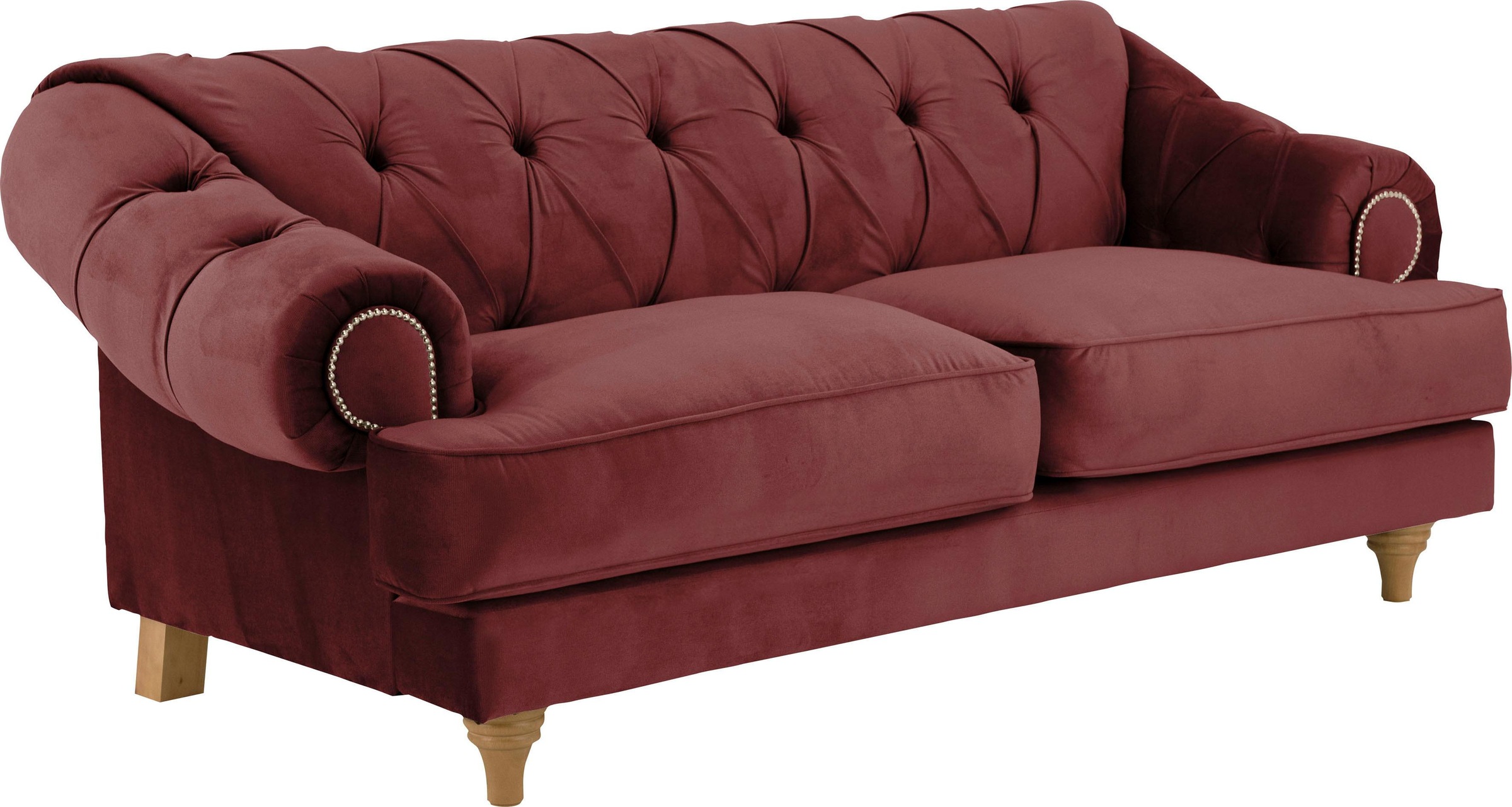 Image of Home affaire 3-Sitzer »Alegra«, mit Knopfheftung im Rücken, Keder und Nieten in Armlehnen bei Ackermann Versand Schweiz