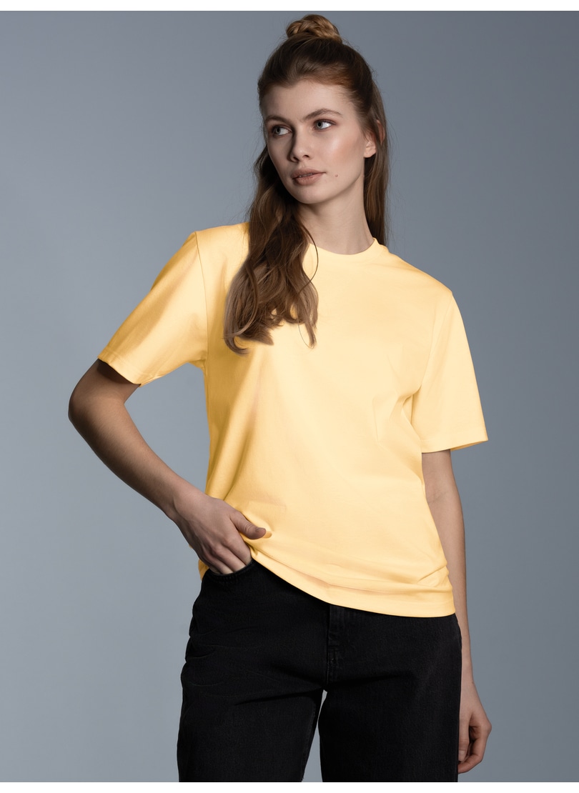 Trigema T-Shirt »TRIGEMA T-Shirt DELUXE Baumwolle« 1