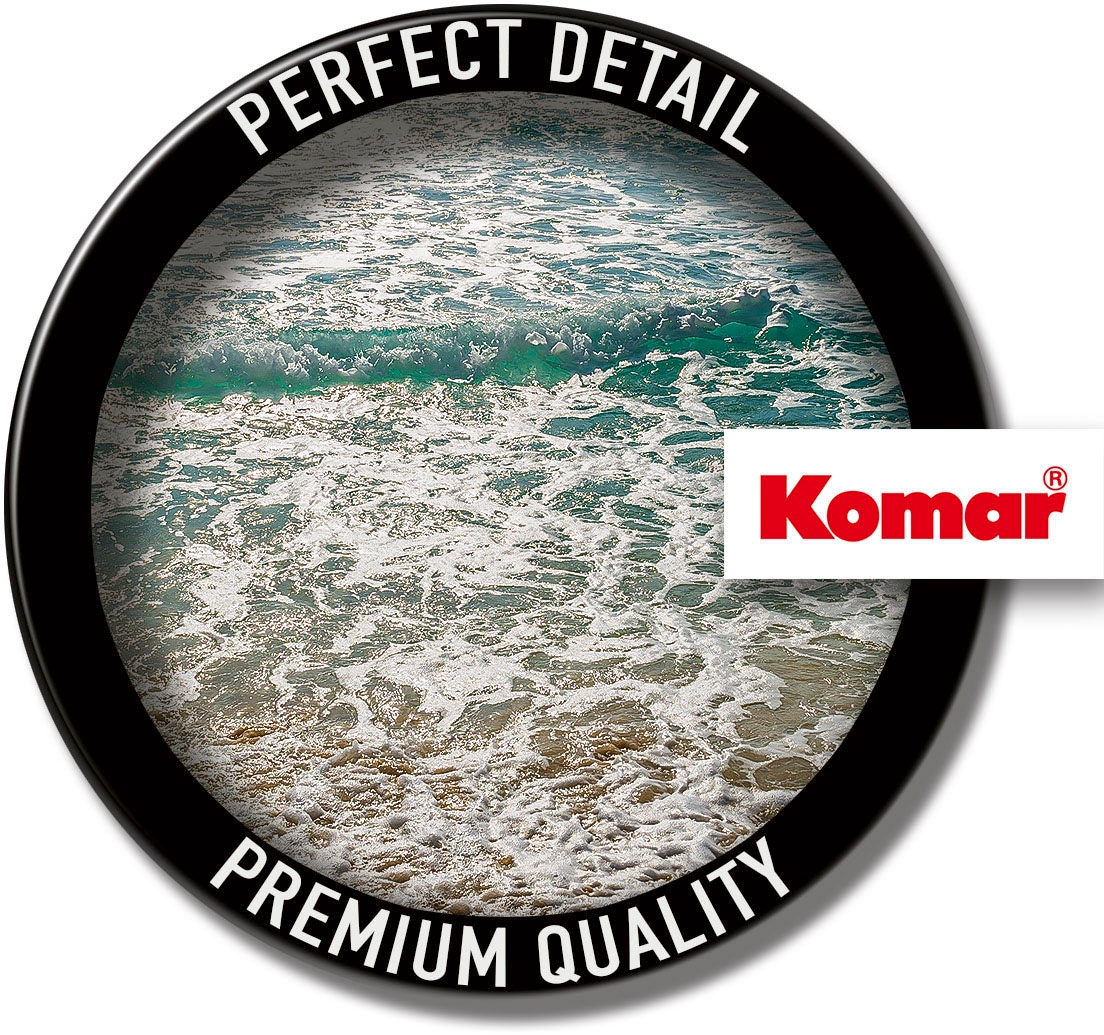 Komar Fototapete »Digitaldruck Vlies - Seaside - Grösse 300 x 250 cm«, bedruckt, Wohnzimmer, Schlafzimmer