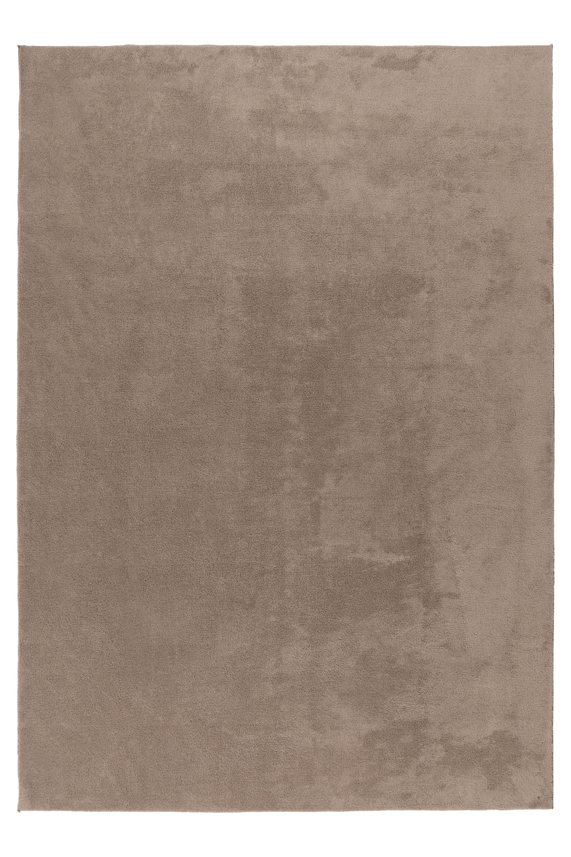 Image of Kayoom Teppich "Earthquake 225" rechteckig 14 mm Höhe auch als Läufer, dichter uni Kurzflor, Wohnzimmer