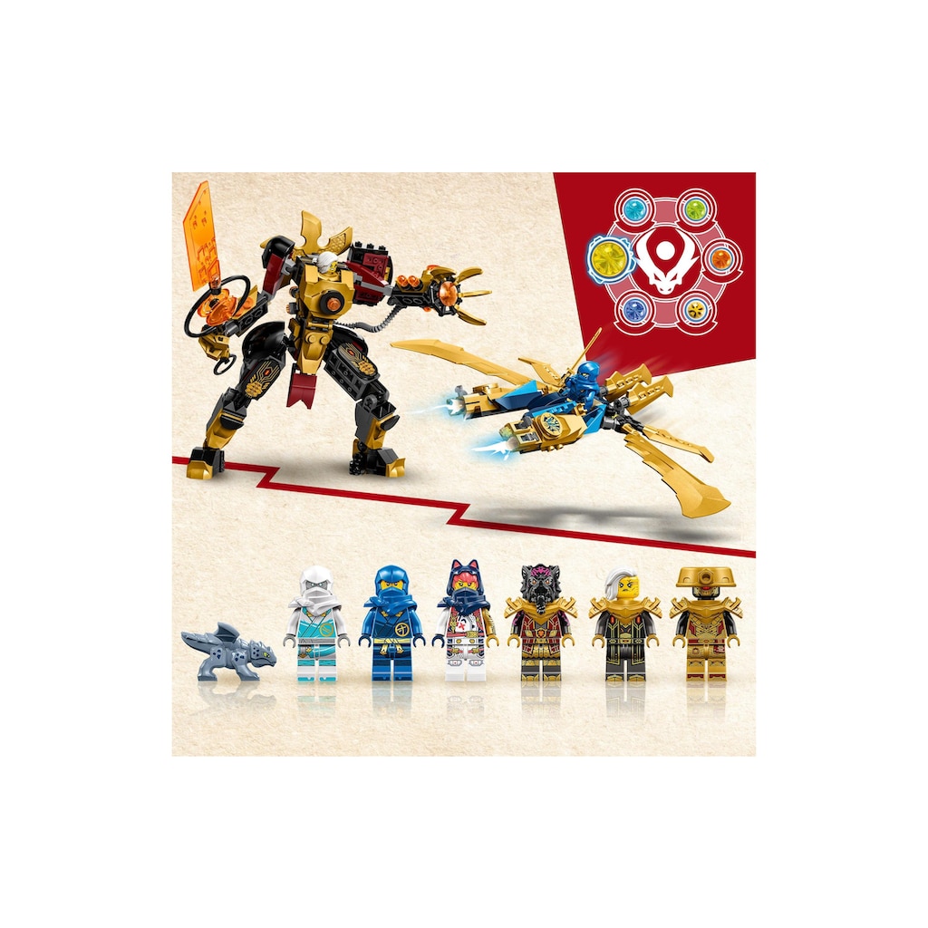 LEGO® Spielbausteine »Ninjago Kaiserliches Duell«, (1038 St.)