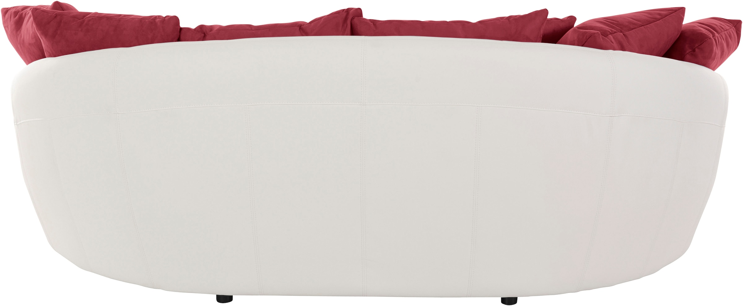 INOSIGN Big-Sofa »Aruba« gemütliches Megasofa in XXL in organischer Form mit vielen Kissen