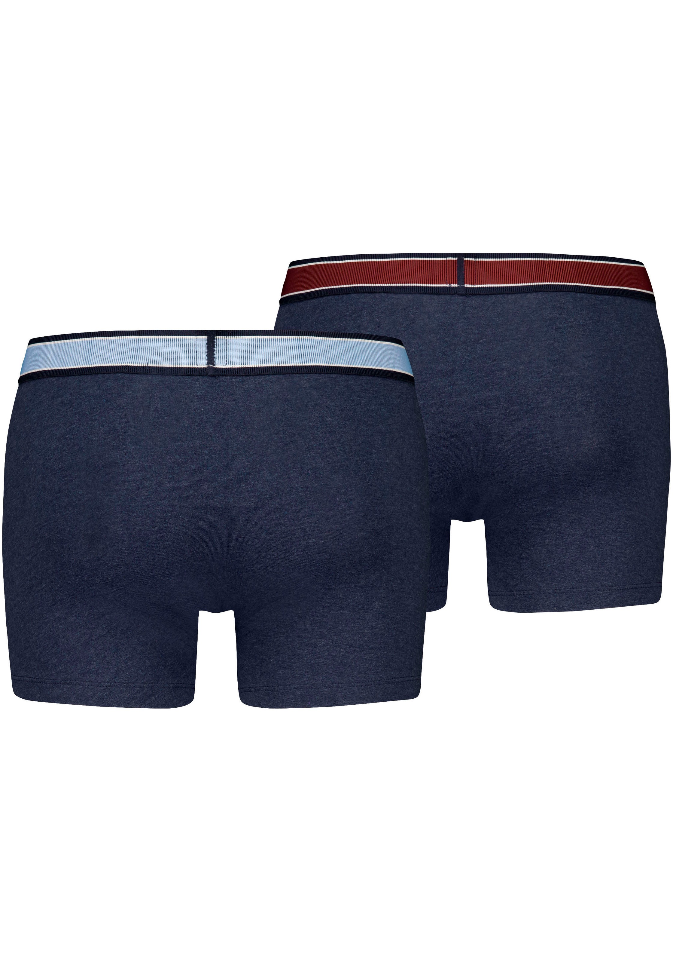 Levi's® Boxer, (2er-Pack), mit kontrastreichem Logobund
