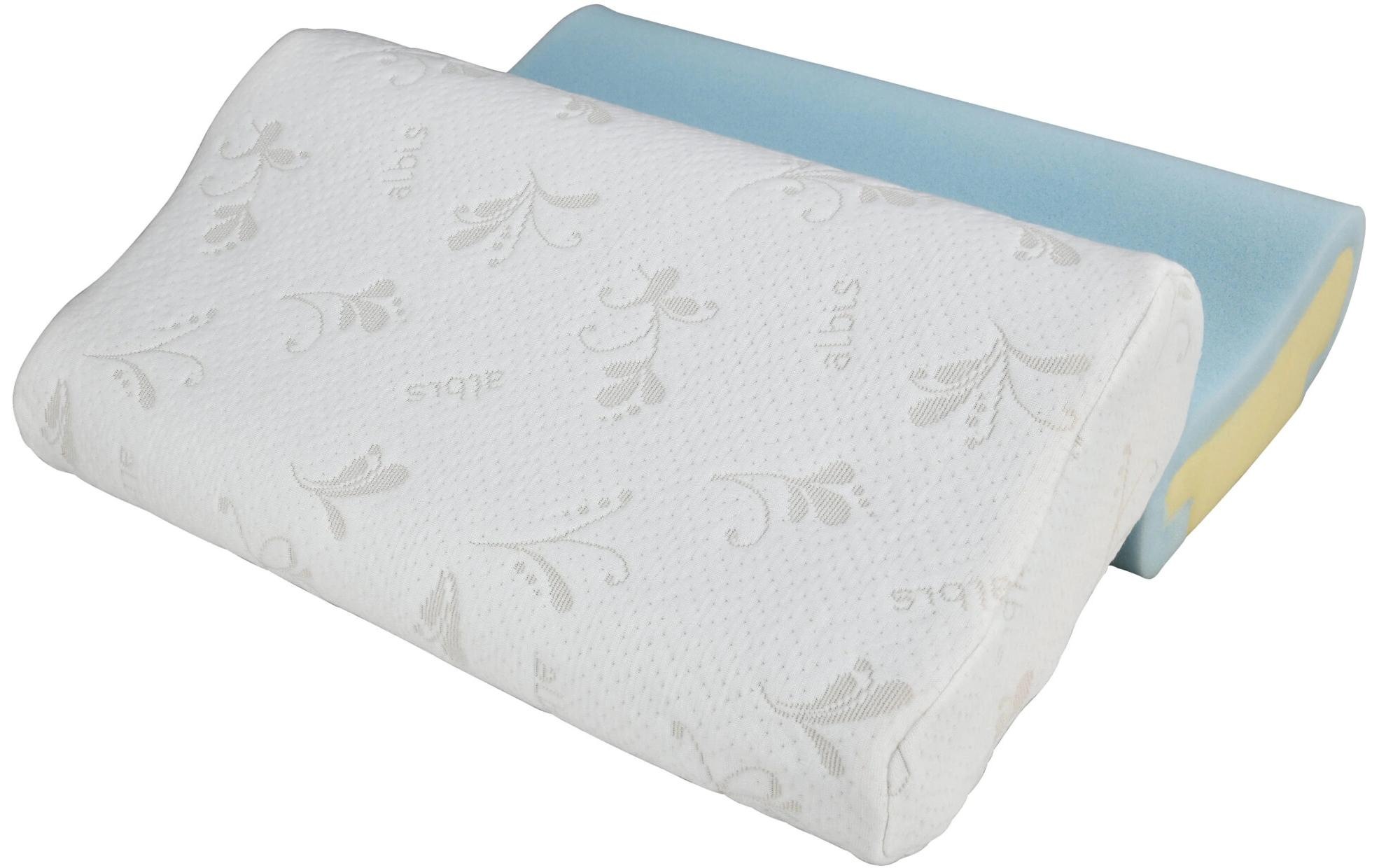 Image of Albis Switzerland Nackenkissen "Memo Aqua 30 x 50 cm"