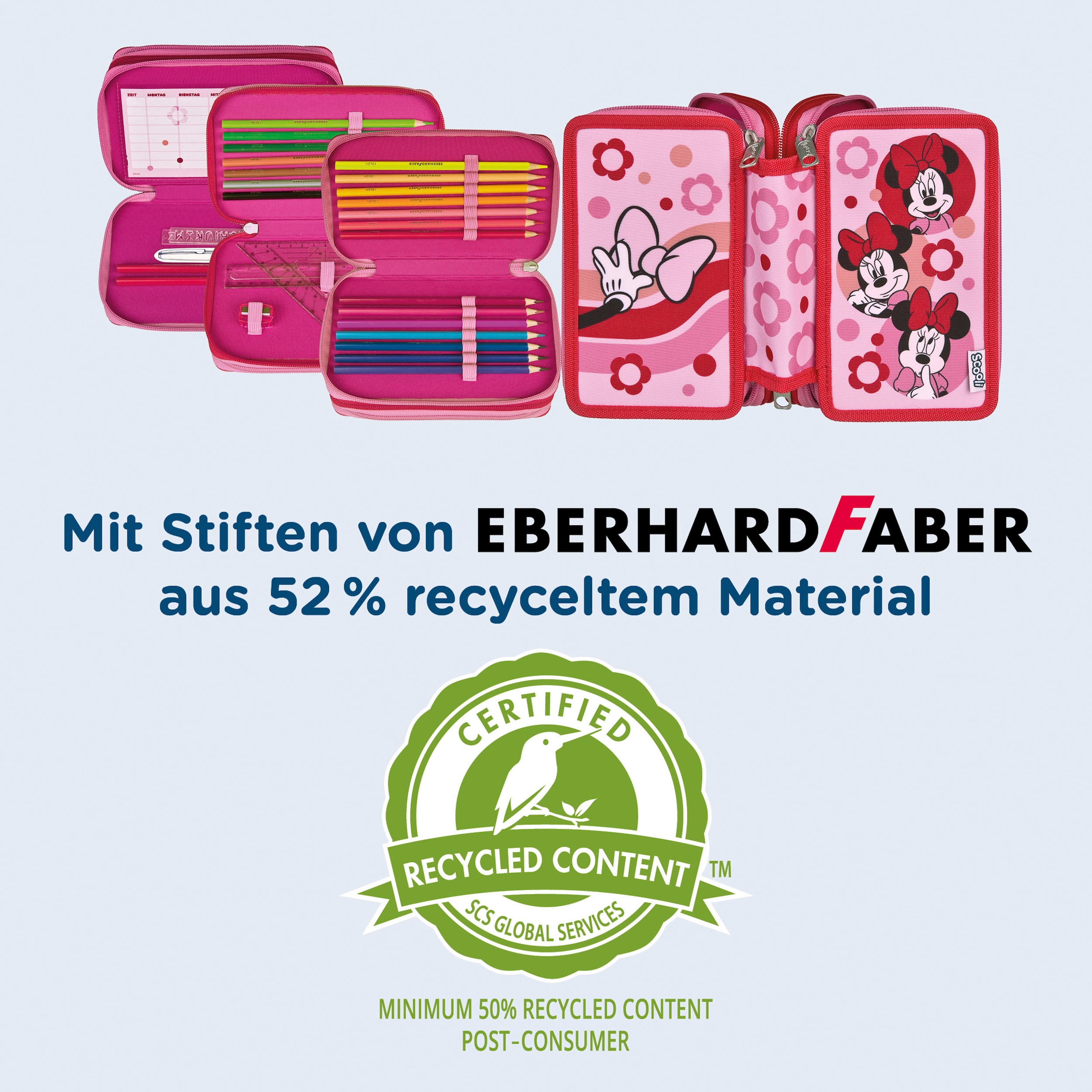 Scooli Trousse à crayons »Tripledecker«