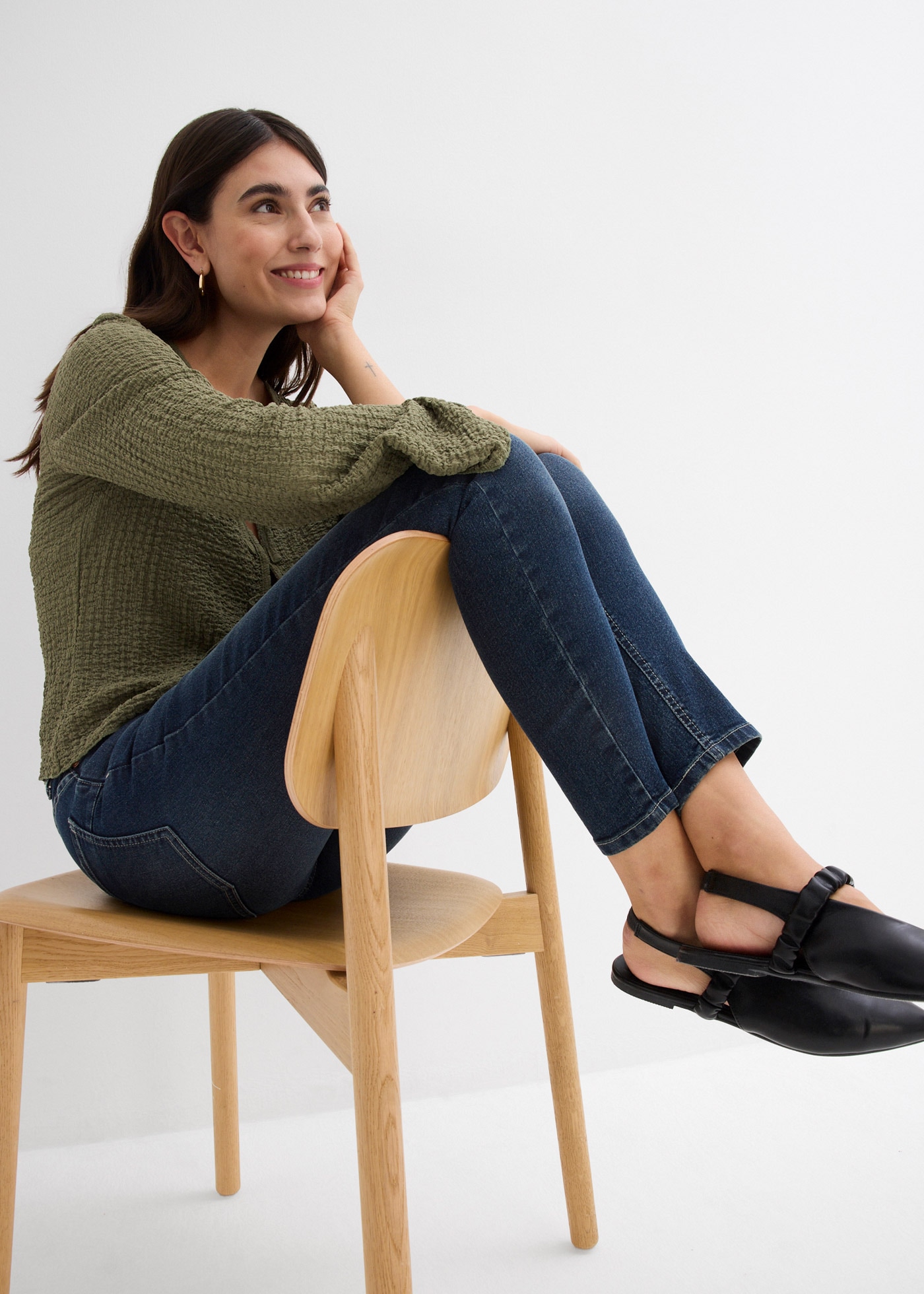 bonprix Jeans skinny 1 pièces mit Stretch-Anteil, bequemer Sitz, hoher Baumwollanteil