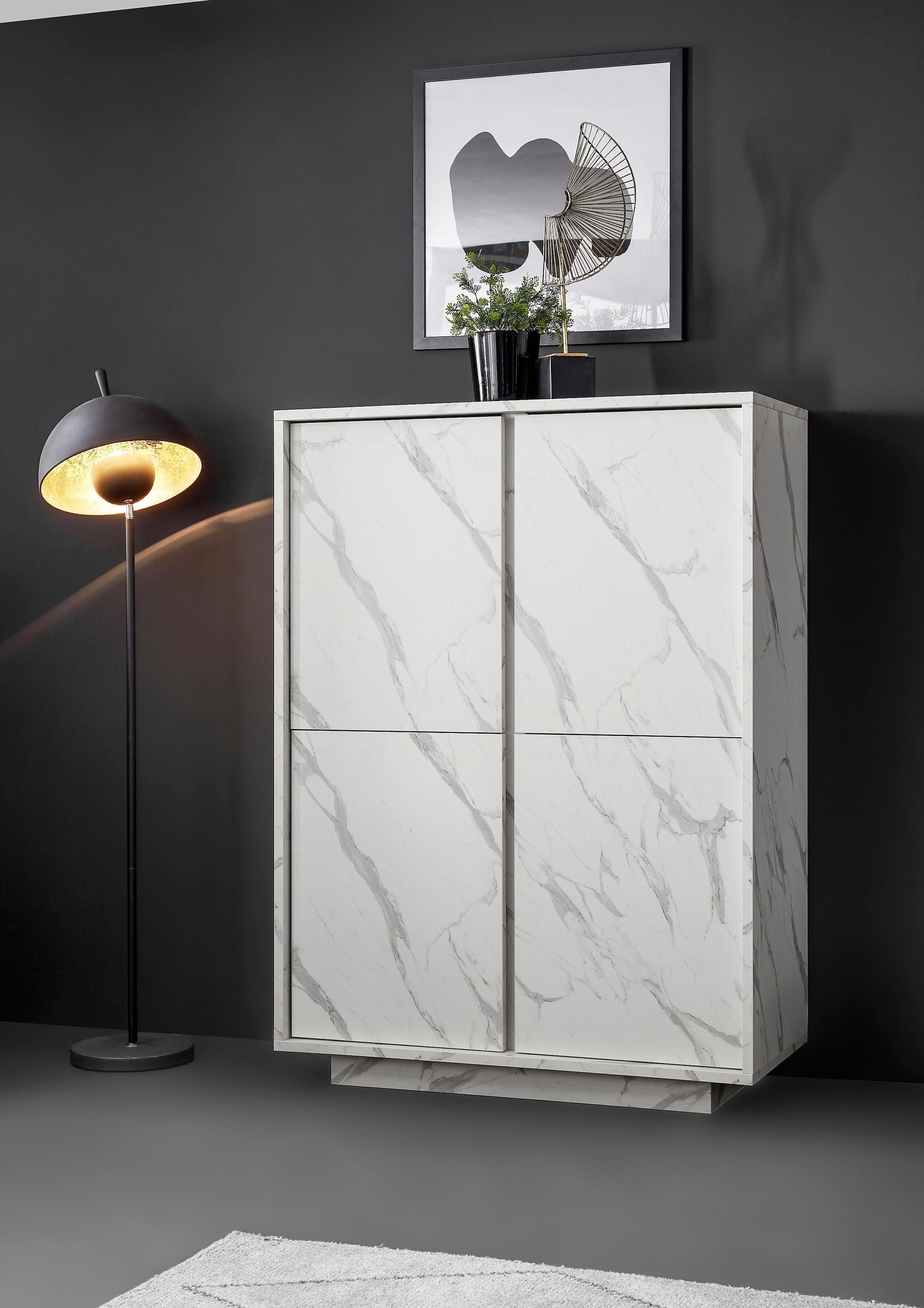 Highboard »Carrara«, grifflos