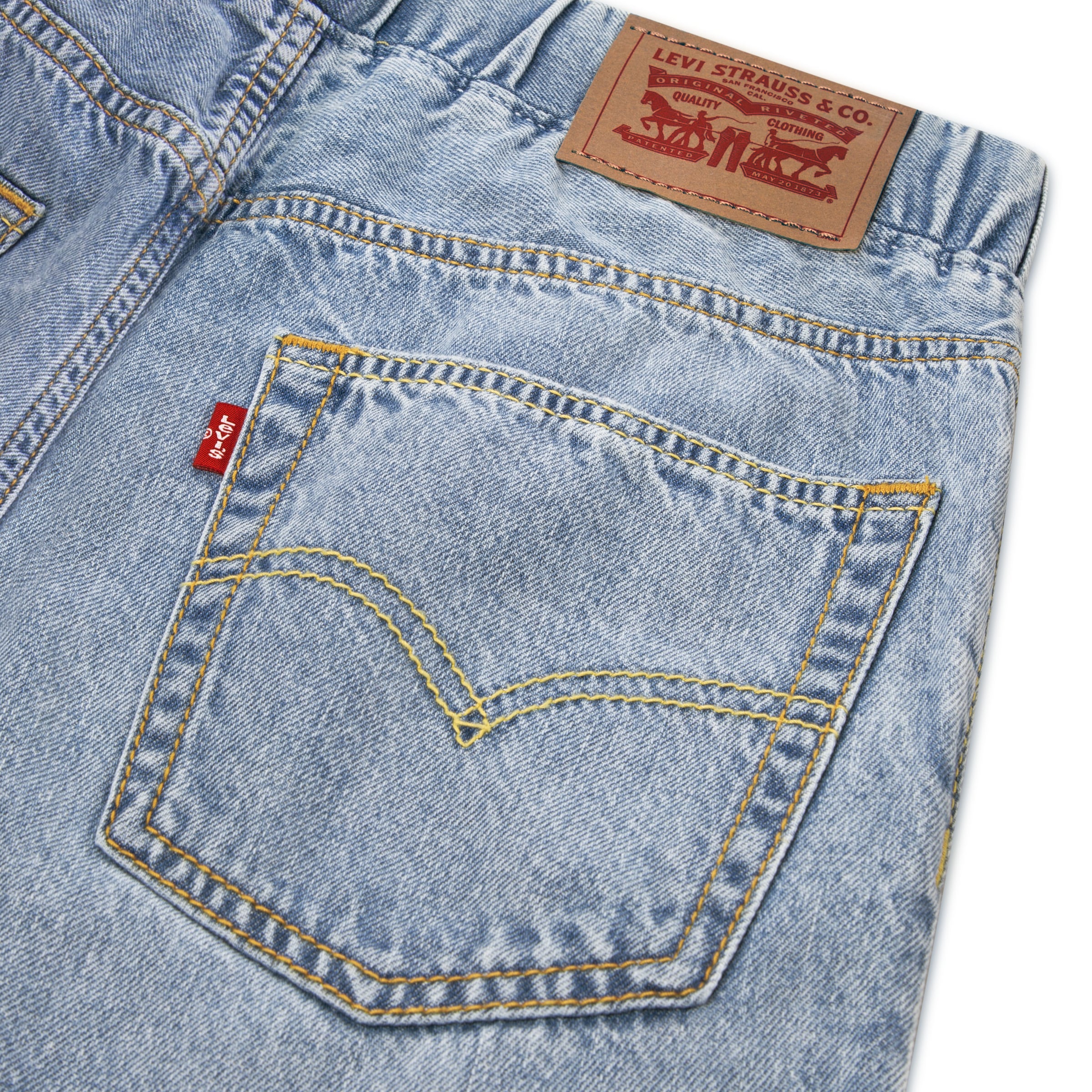 Levi's® Kids Jeans loose fit »LVB PULL ON STAY LOOSE TAPER J« im Five-Pocket Style