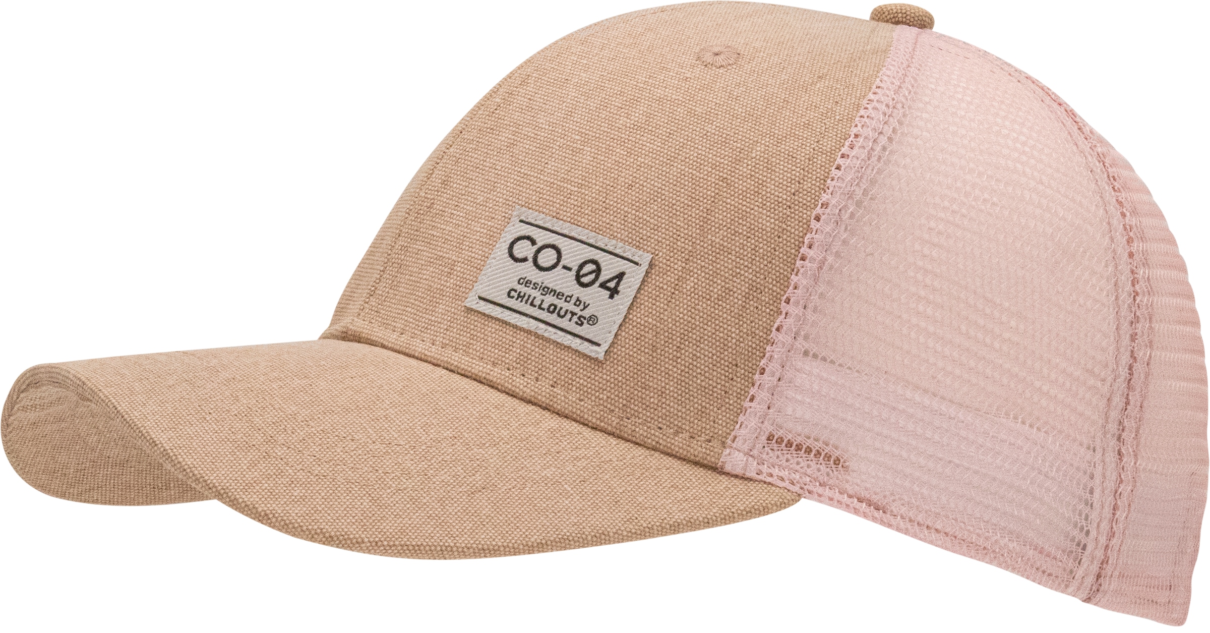 Image of chillouts Baseball Cap "Denver Hat" mit luftdurchlässigem Netzrücken & stylischem Logo-Patch