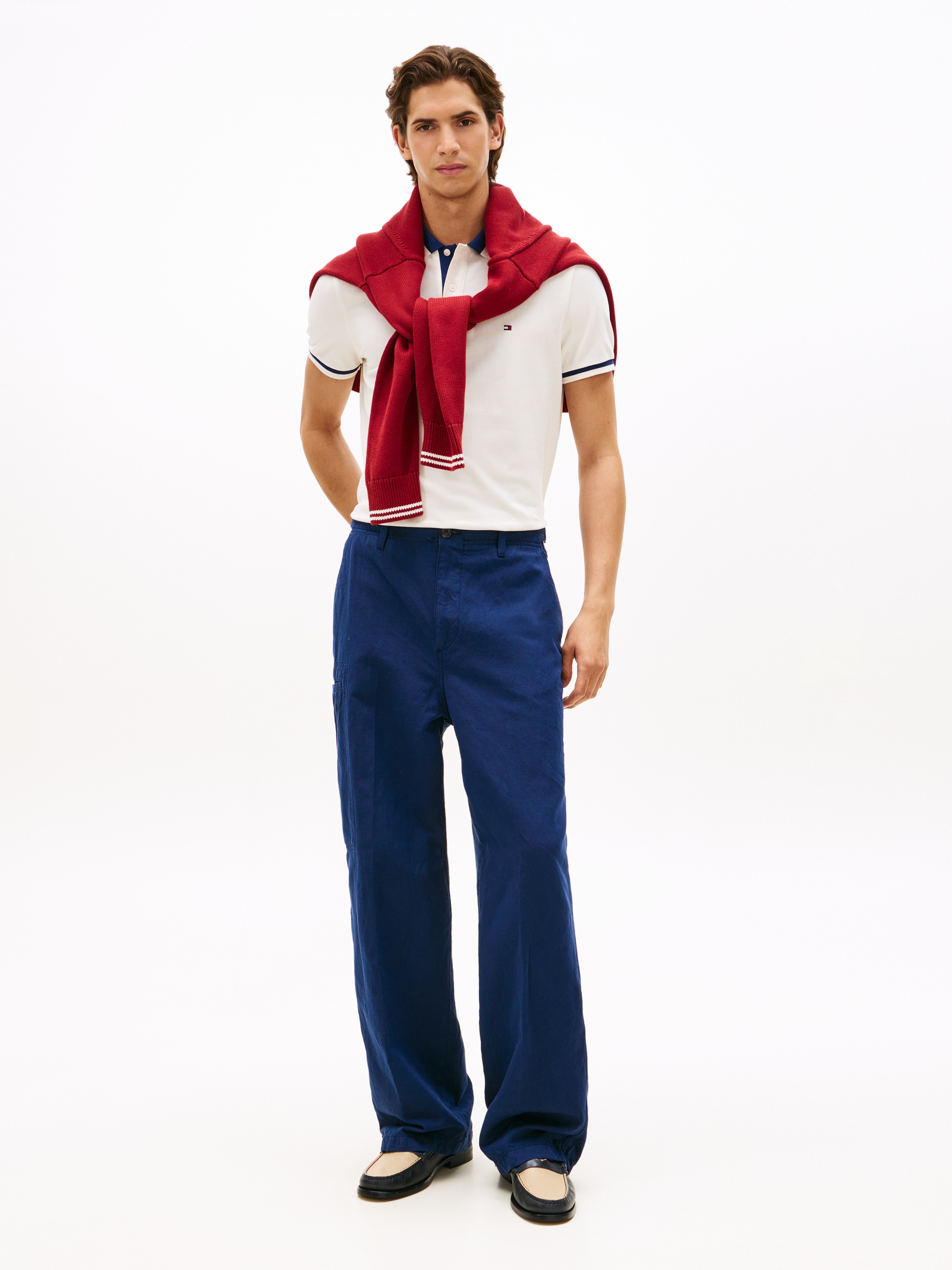 Tommy Hilfiger Poloshirt »CONTRAST COLLAR BLOCK« Regular fit mit Polokragen