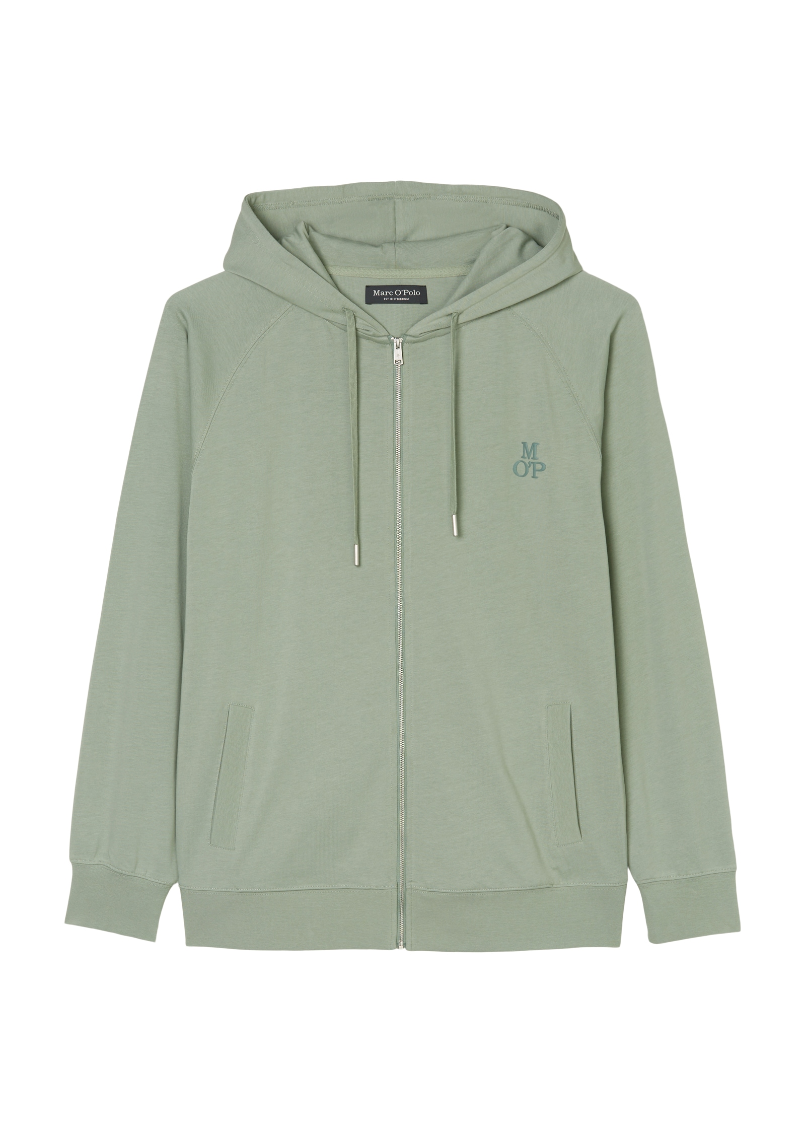 Marc O'Polo Sweatjacke, mit grosszügiger Kapuze inklusive Tunnelzug