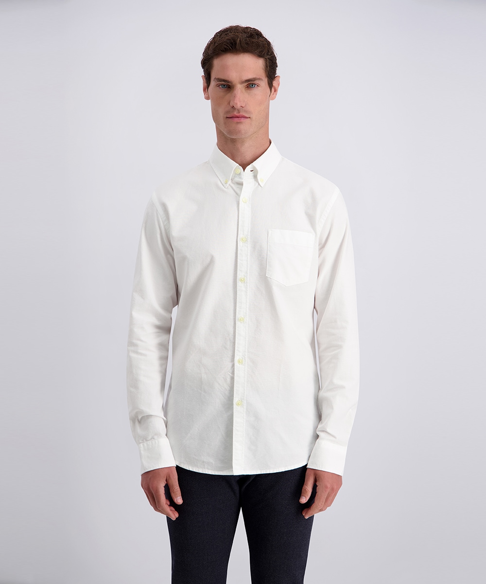 Pierre Cardin Chemise à manches longues »Oxford Button down« Col boutonné