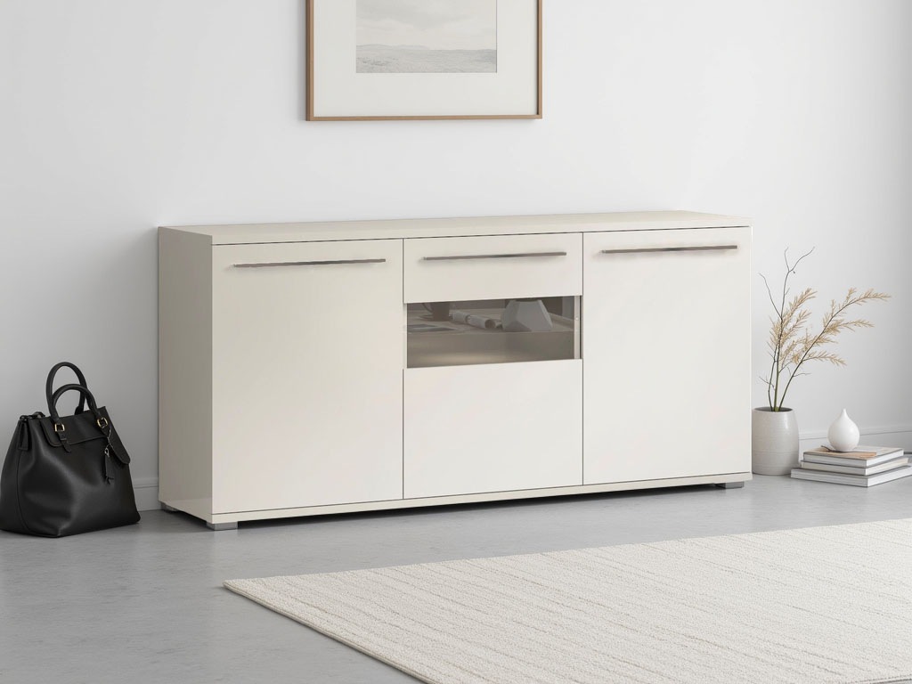 Image of GOODproduct Kommode "Piano" (H/B/T): 84,6/180/45,2cm, Hochglanz UV lackiert, Soft-Close Funktion