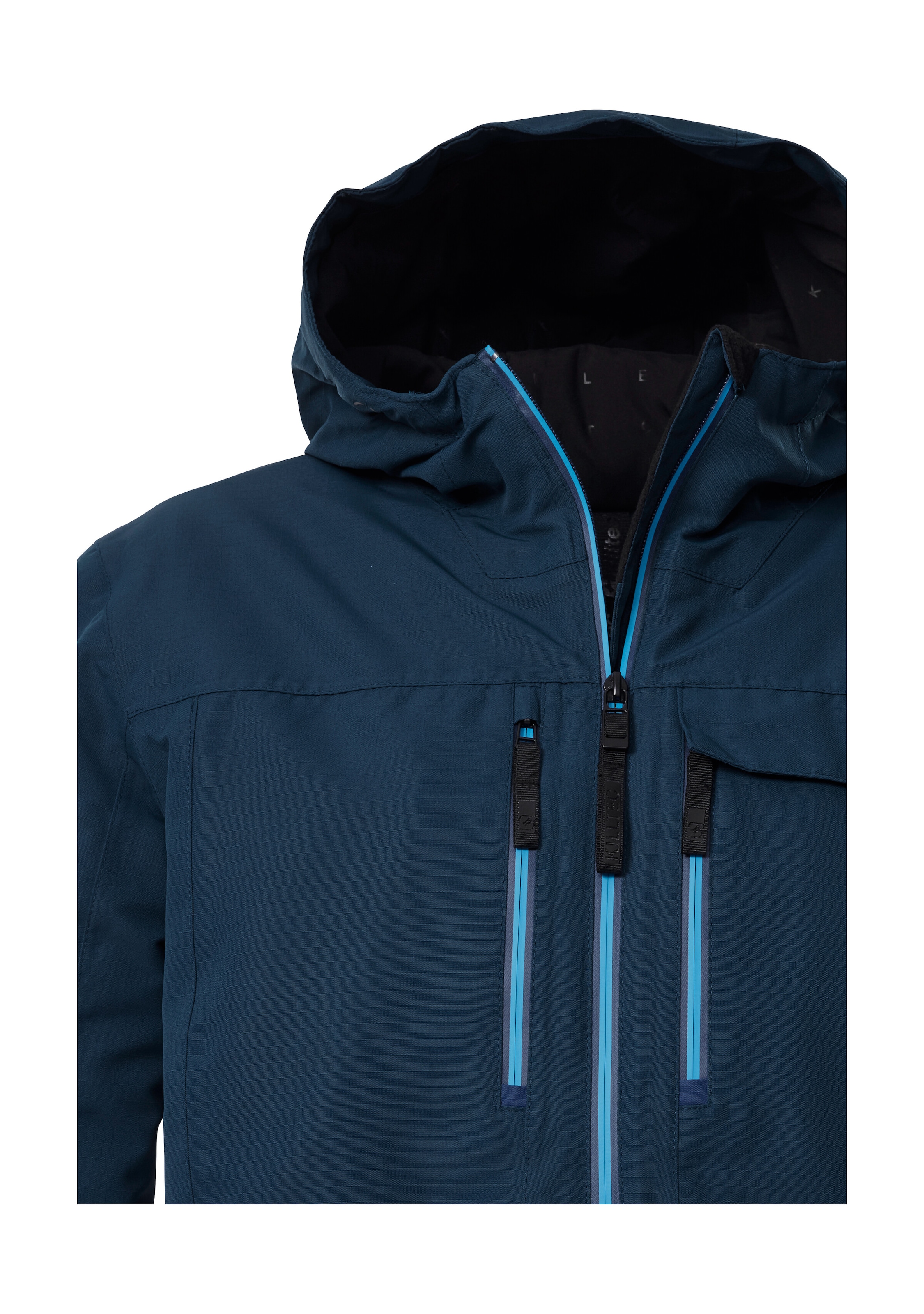 Killtec Veste de ski »KSW 53 MN SKI JCKT« veste de ski : imperméable, respirante, colourblock, nombreuses poches