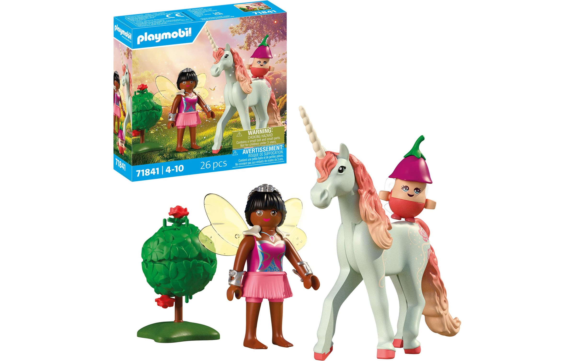 Playmobil® Jeu de construction »Sammeleinhorn, Himmelsrose mit Fee (71841), Princess Magic«
