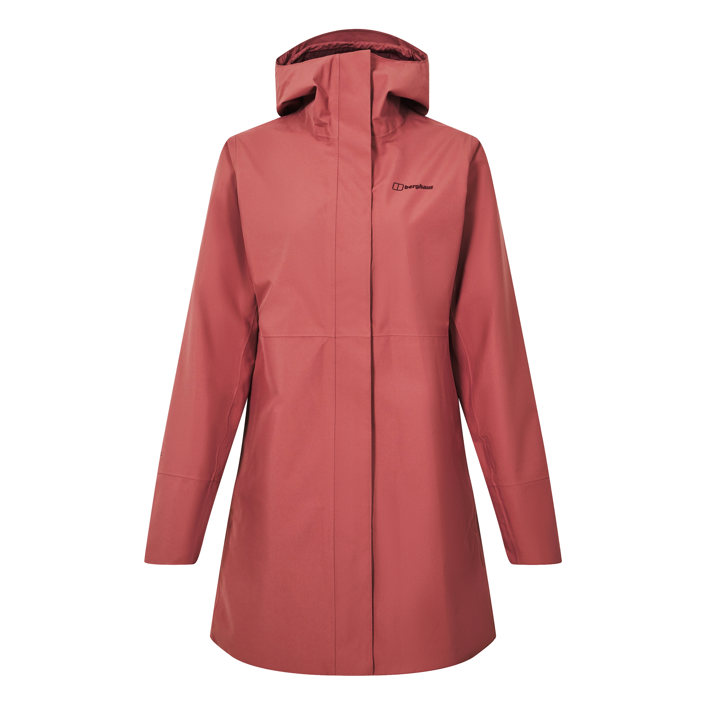 Berghaus Veste softshell »OMEARA LONG SHELL JKT AF« sportlicher Stil, mit verstellbarer Kapuze, atmungsaktiv