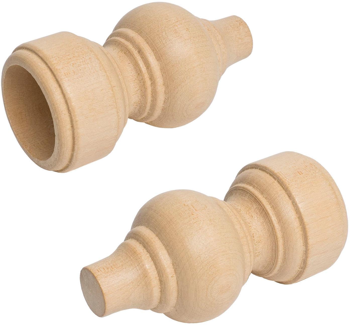 Image of Liedeco Gardinenstangen-Endstück für Gardinenstange Ø 28 mm