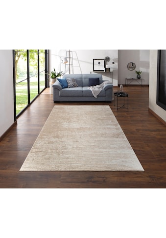 Home affaire Teppich »Ariano«, rechteckig, 12 mm Höhe, Hoch-Tief-Struktur, ideal im... kaufen