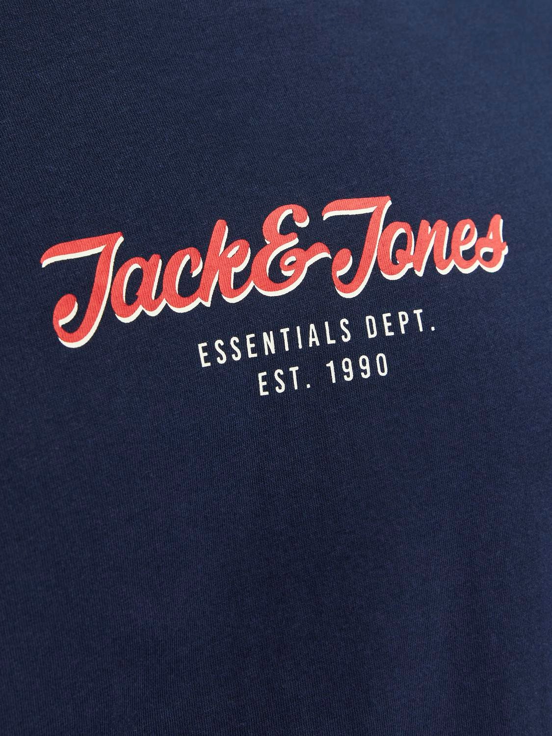 Jack & Jones Kurzarmshirt »JJHENRY TEE SS CREW NECK«